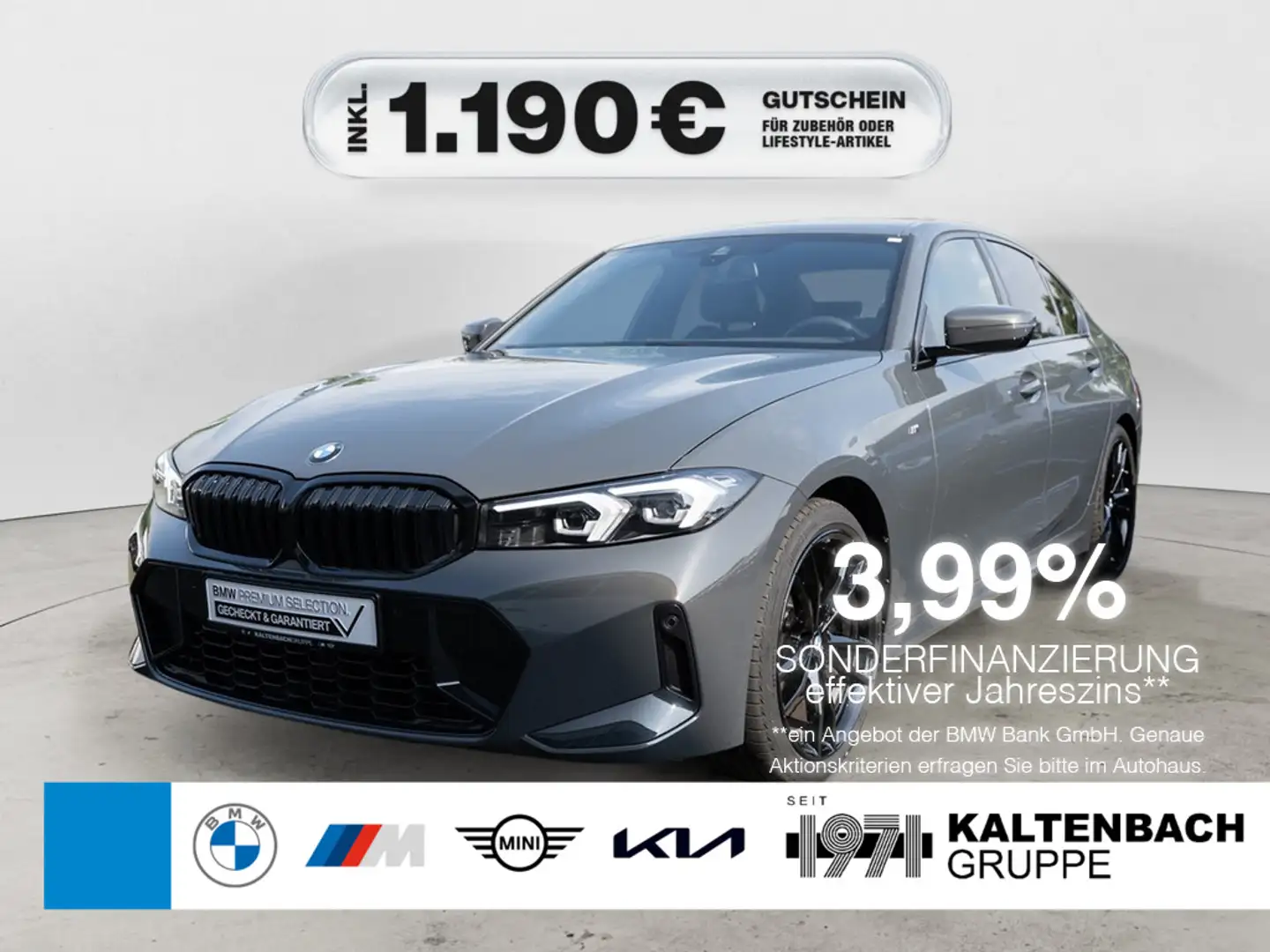 BMW 318 i M-Sport LED ALUFELGEN 19 ZOLL NAVI KLIMA Gris - 1