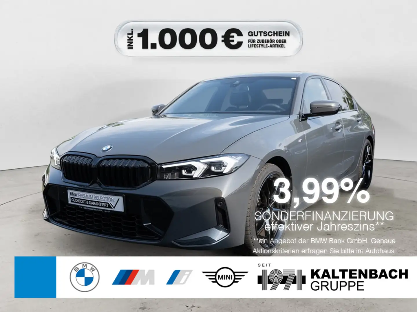 BMW 318 i M-Sport LED ALUFELGEN 19 ZOLL NAVI KLIMA Gris - 1
