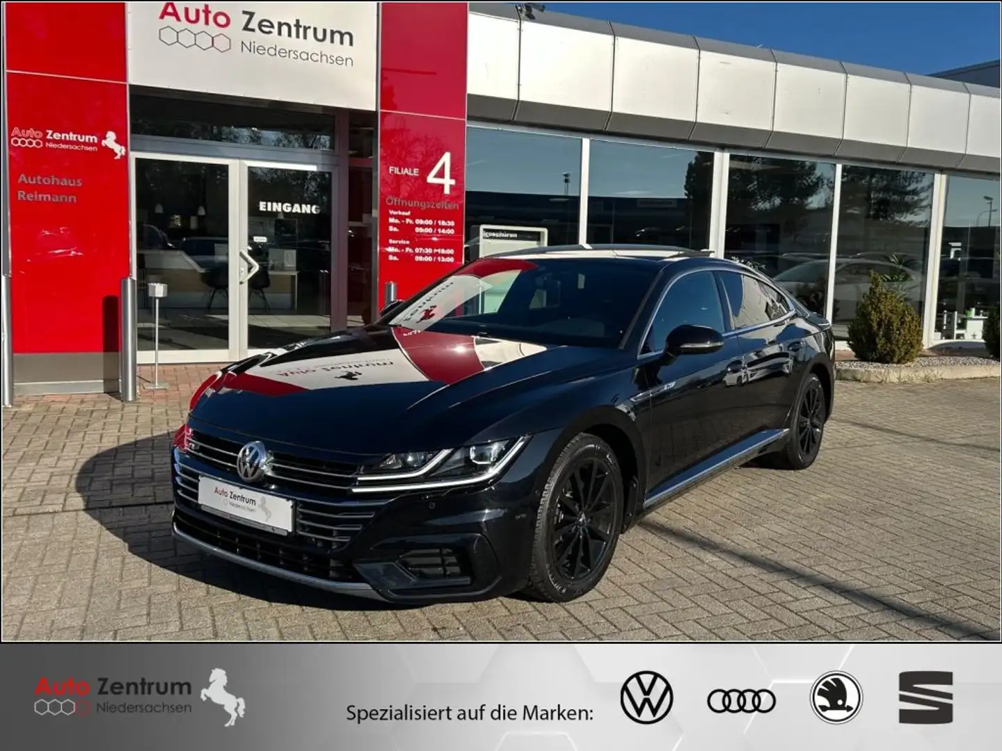 Volkswagen Arteon 2.0 TSI R-Line CarPlay PANO*Cam*ACC*DCC*LED*VIRTUA Schwarz - 1