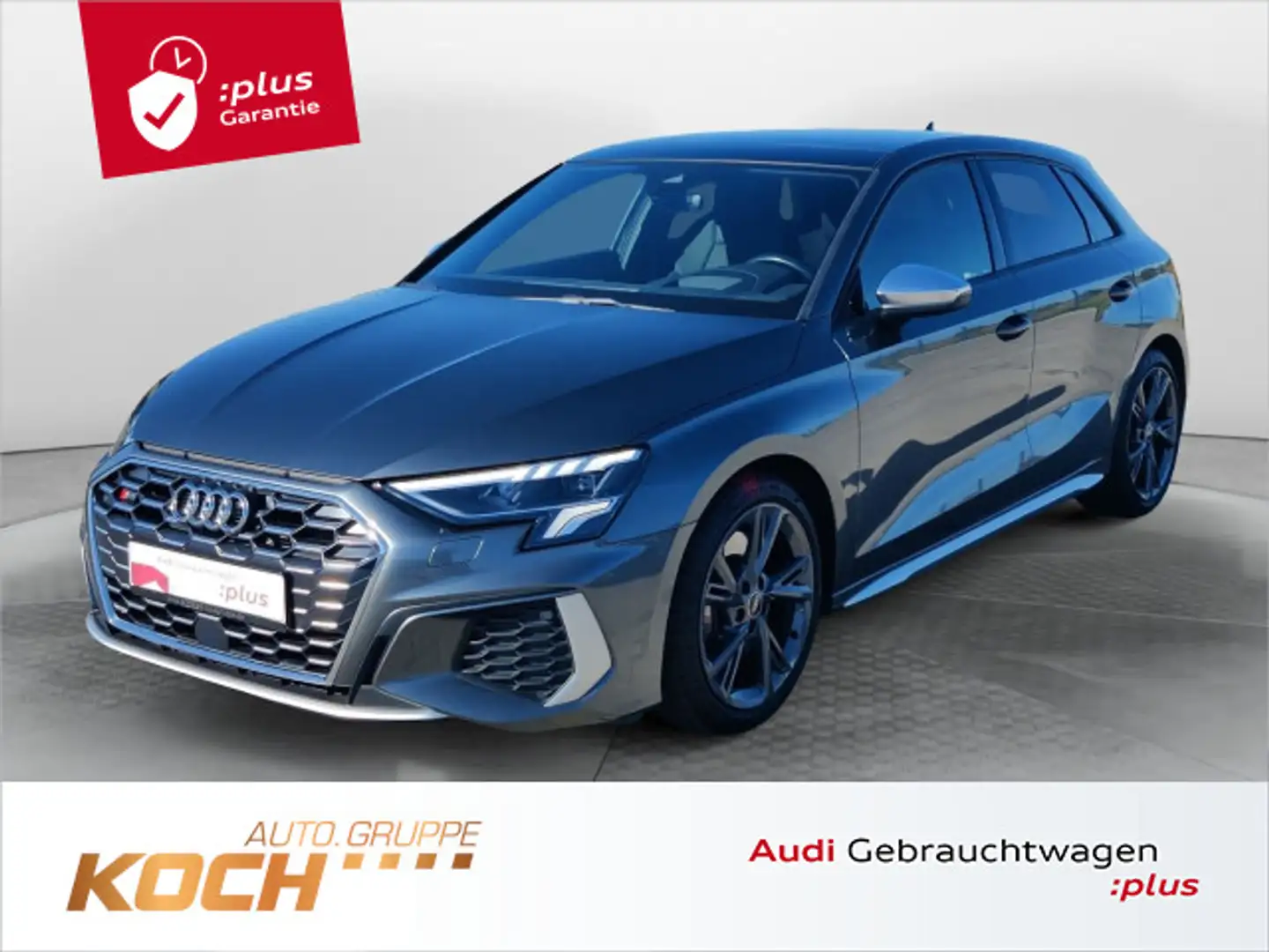 Audi S3 2.0 TFSI q. S-Tronic, Pano, B&O, HU Grau - 1