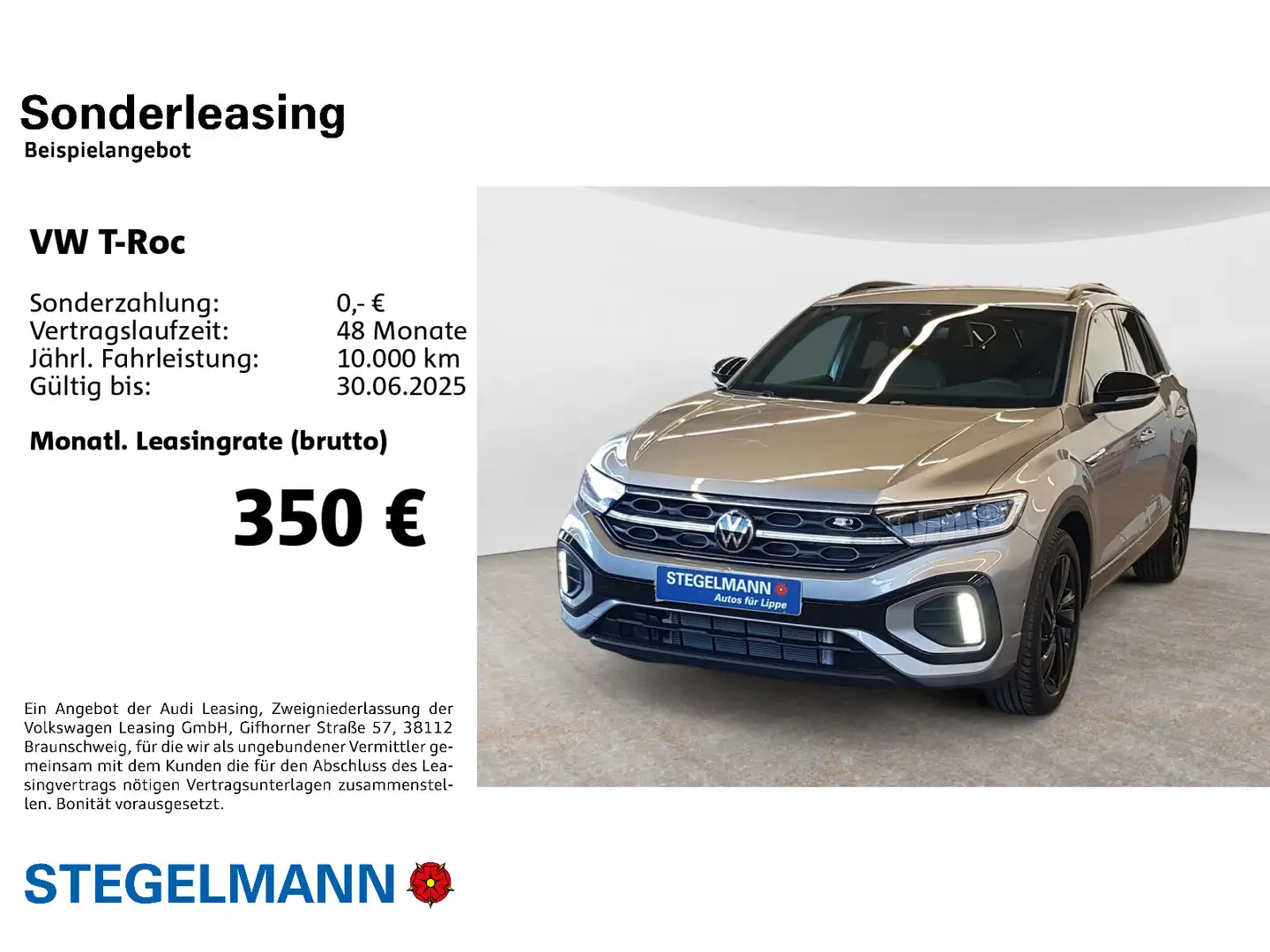 Volkswagen T-Roc 1.5 l TSI OPF 110 kW (150 PS) 7-Gang-Doppe Argent - 2