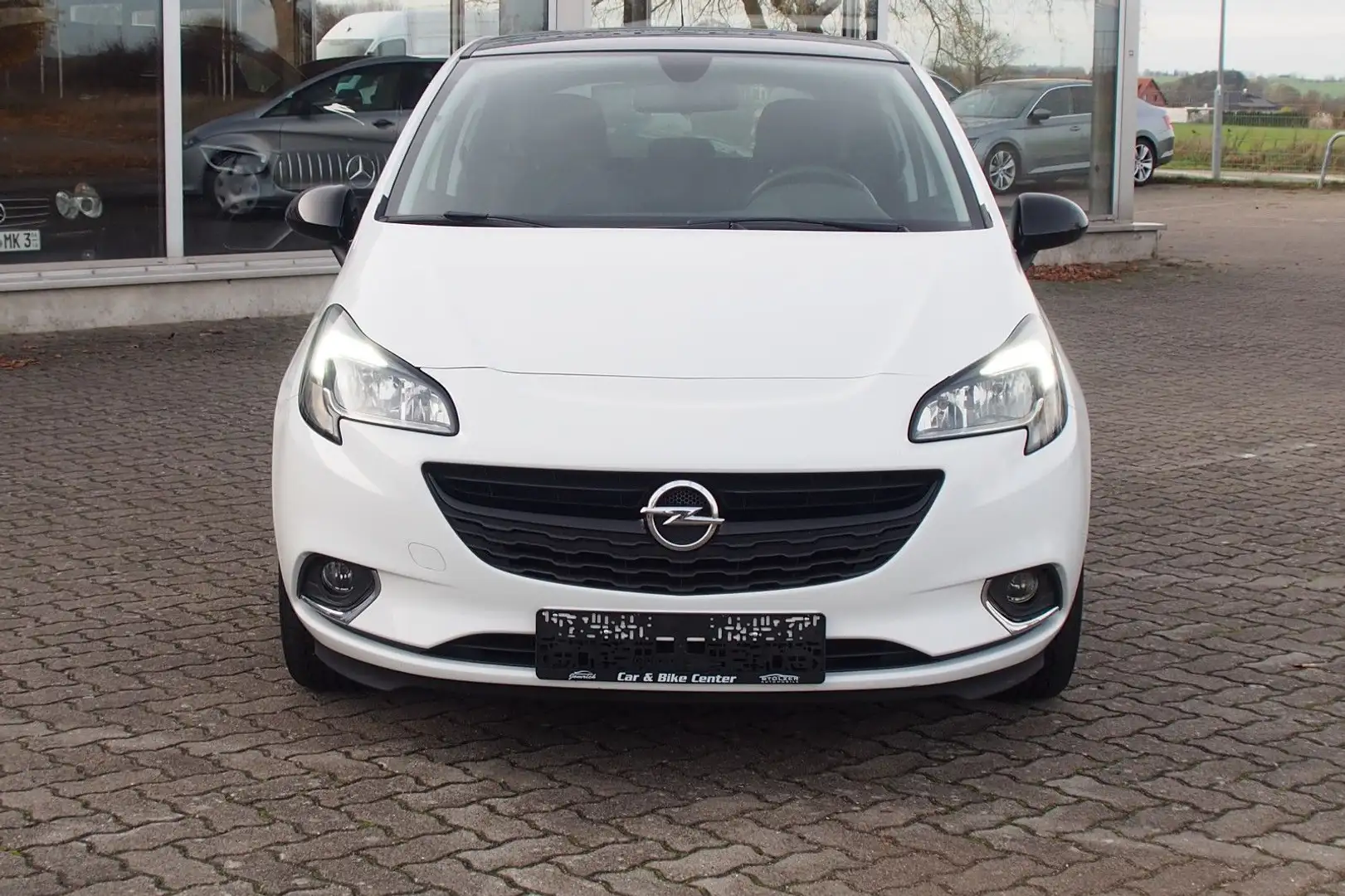 Opel Corsa E Color Edition Automatik Scheckheft Weiß - 2
