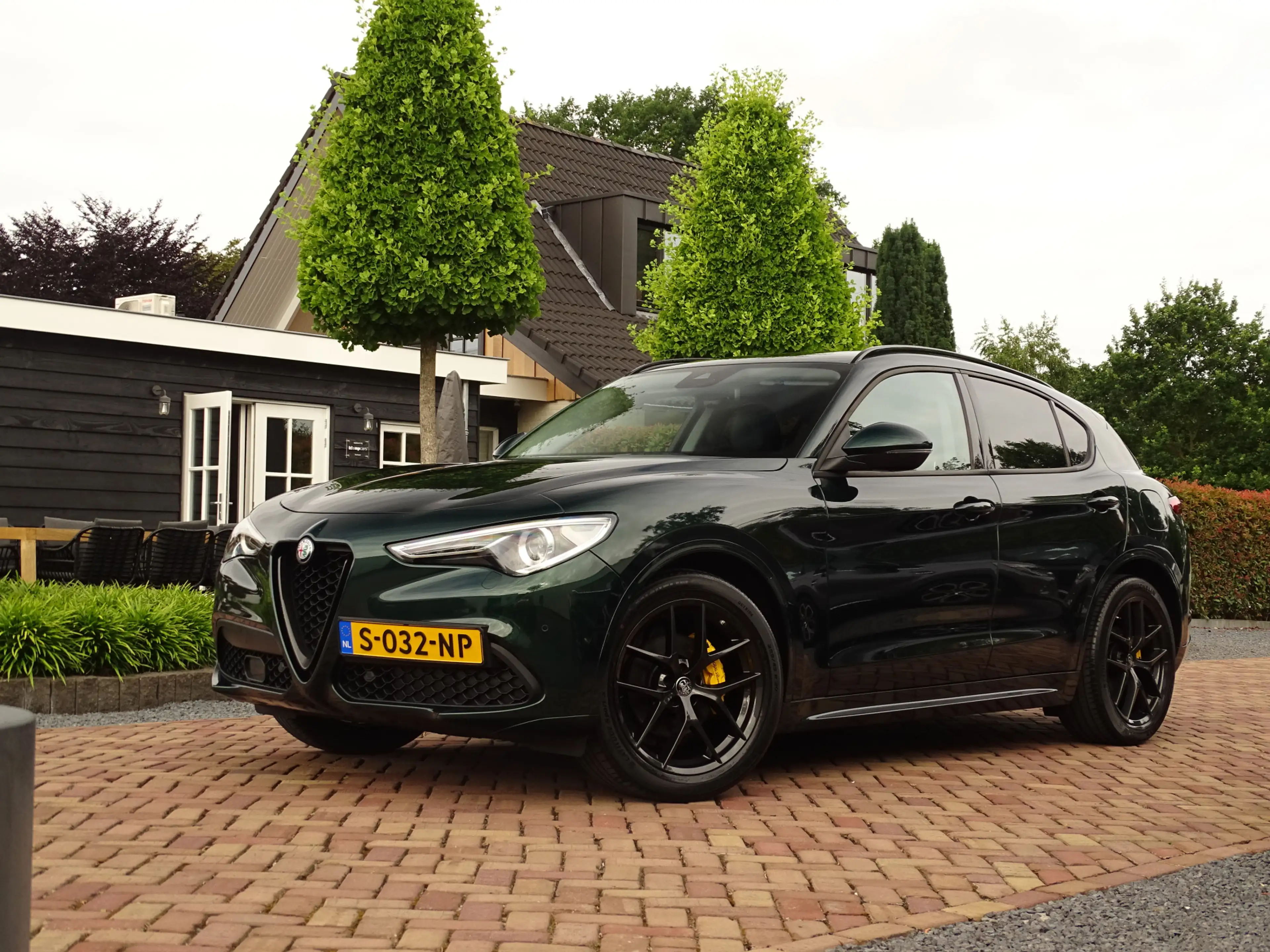 Alfa Romeo Stelvio 2.2d Customized Verde Visconti | Carplay | 20 inch — photo 3
