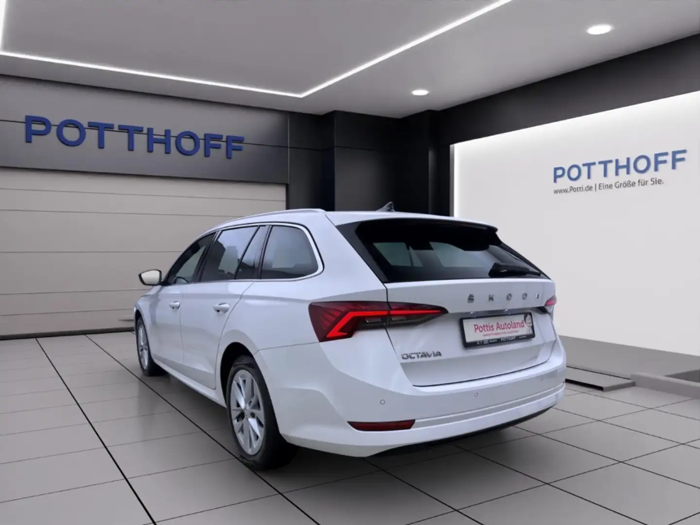 Skoda Octavia Combi 2.0 TDI DSG STYLE NAVI ACC SITZHZG PDC Weiß - 2