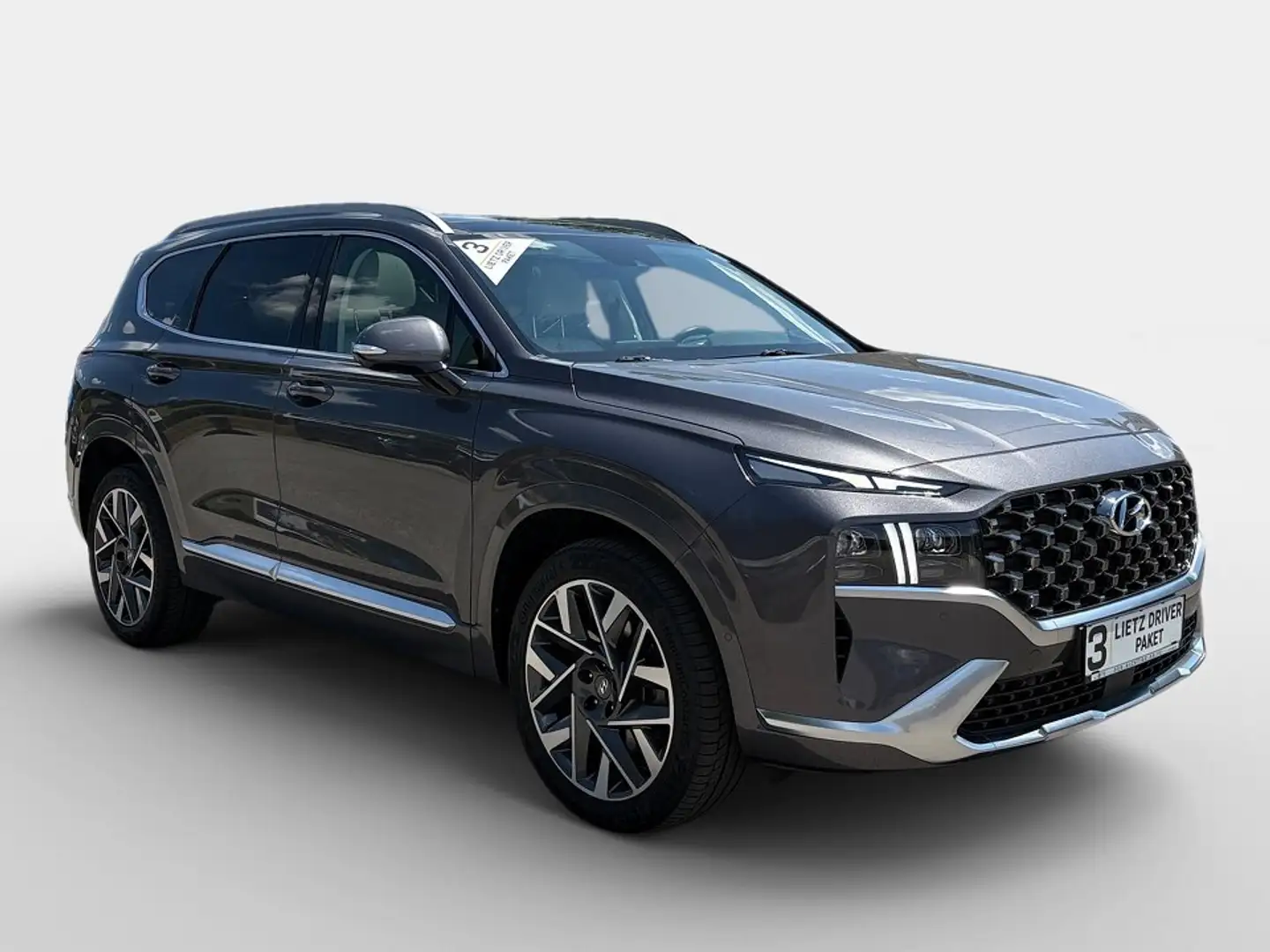 Hyundai SANTA FE Santa Fe Luxury Line 4WD Aut. Grau - 2