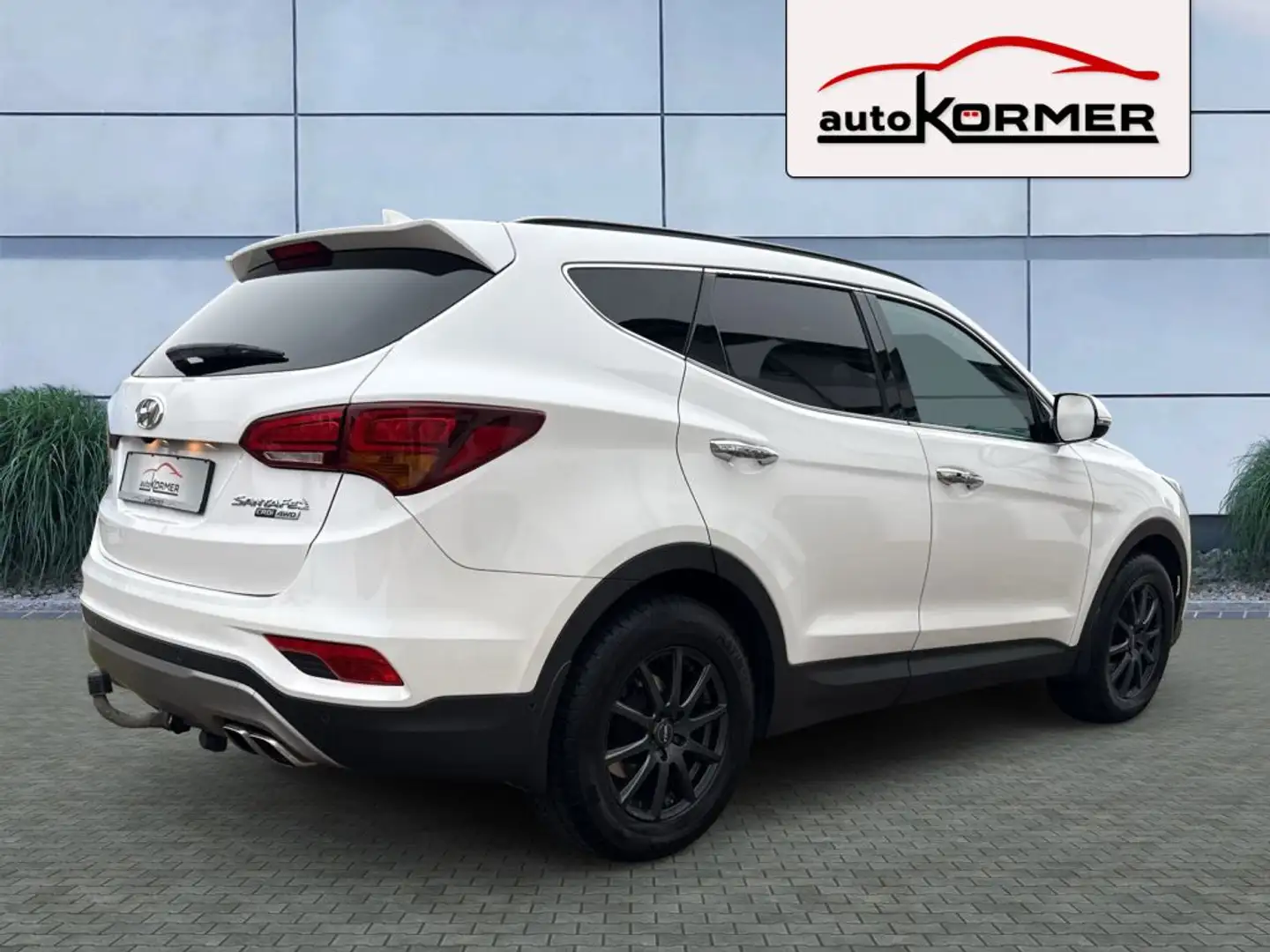 Hyundai SANTA FE 2.2 CRDI 4WD Premium 7-Si.,360°,Pano,Leder,AHK Blanc - 2