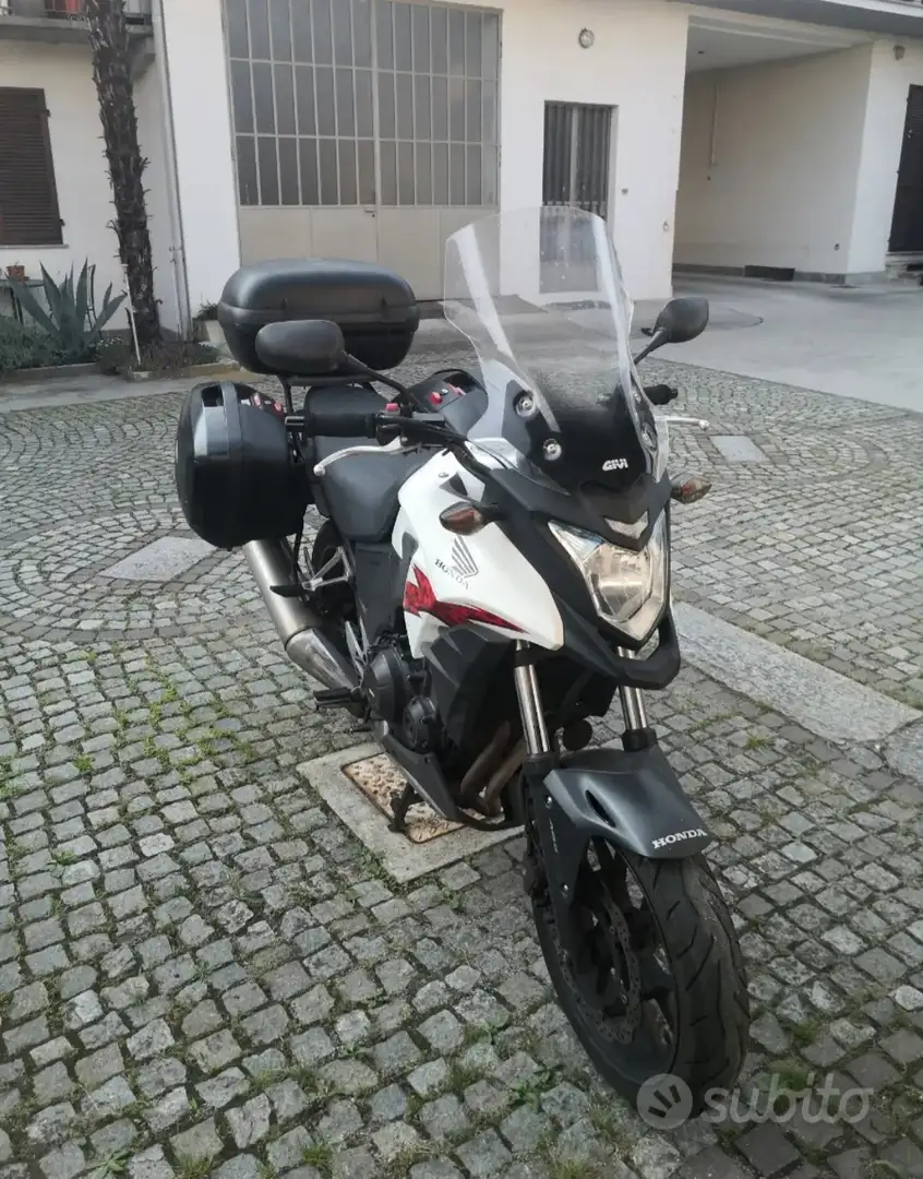 Honda CBX 500 Blanc - 1