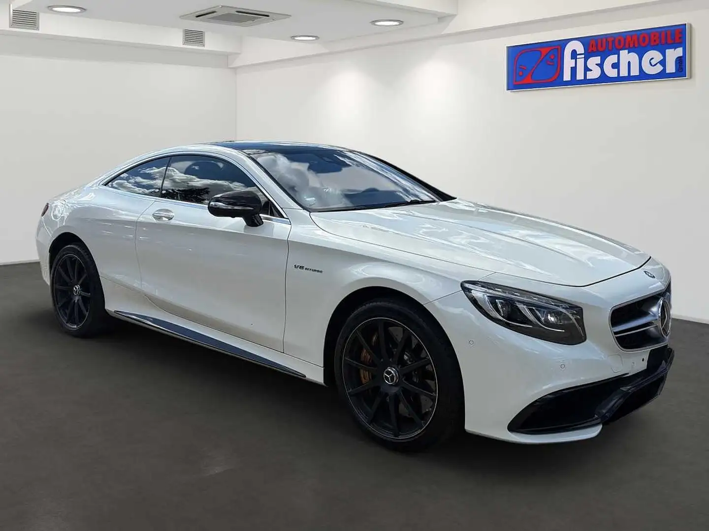 Mercedes-Benz S 63 AMG Coupe Magic Sky 4Matic Keramikbremse Weiß - 2