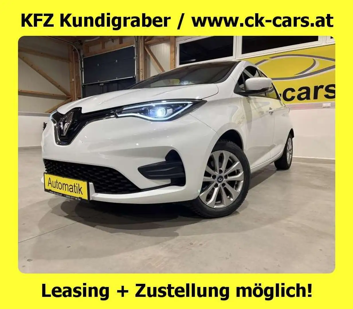 Renault ZOE EXPERIENCE R110 Z.E.50 (52kWh) LED STANDHEIZUNG Weiß - 1