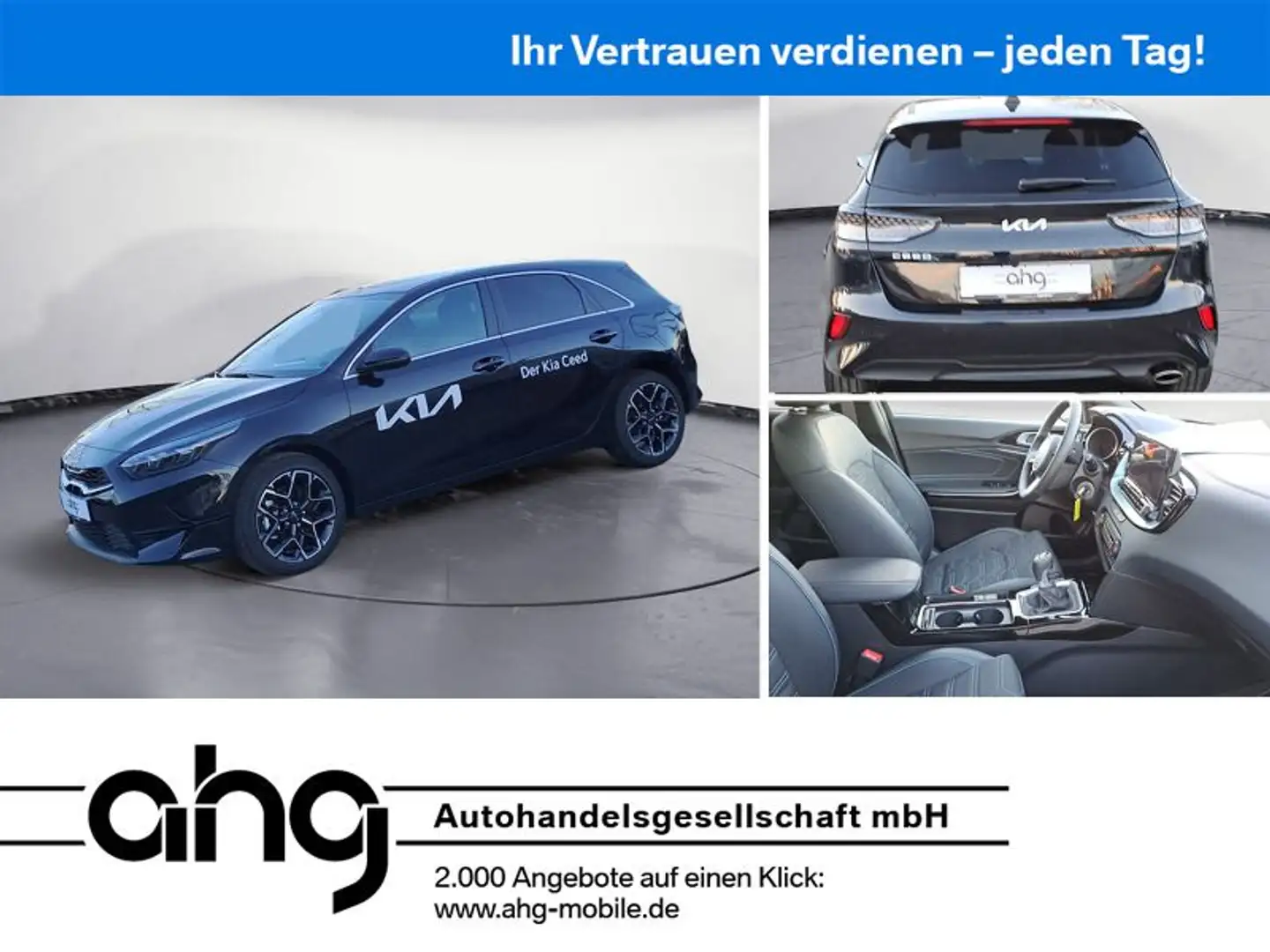 Kia Ceed / cee'd 1.5 T-GDI Nightline Edition Bluetoo Schwarz - 1