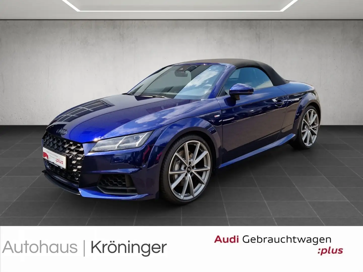 Audi TT Roadster 45 TFSI S line S Tronic Navi+ LED Blau - 1