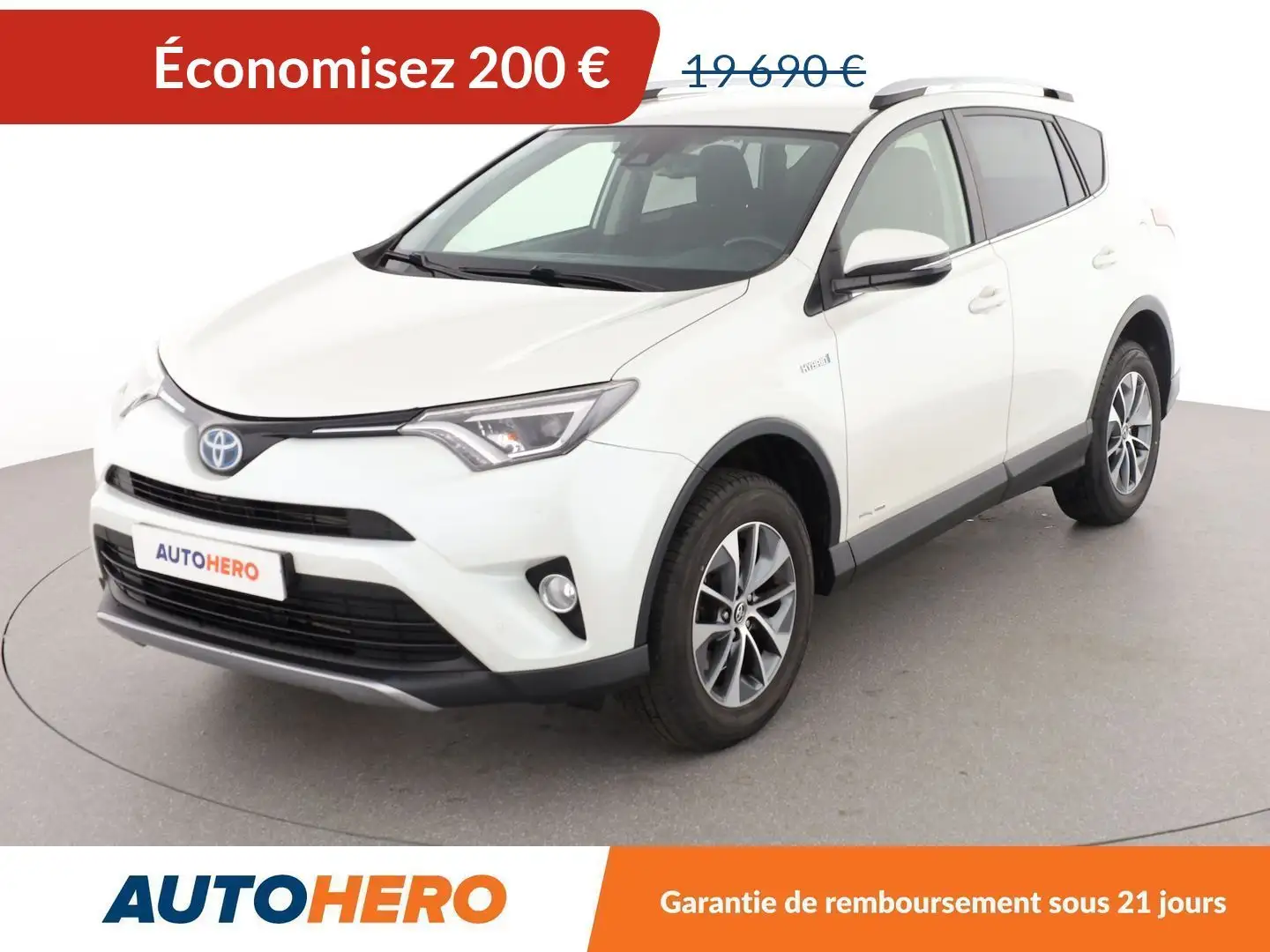 Toyota RAV 4 2.5 Hybride Dynamic Edition 2WD Biały - 1