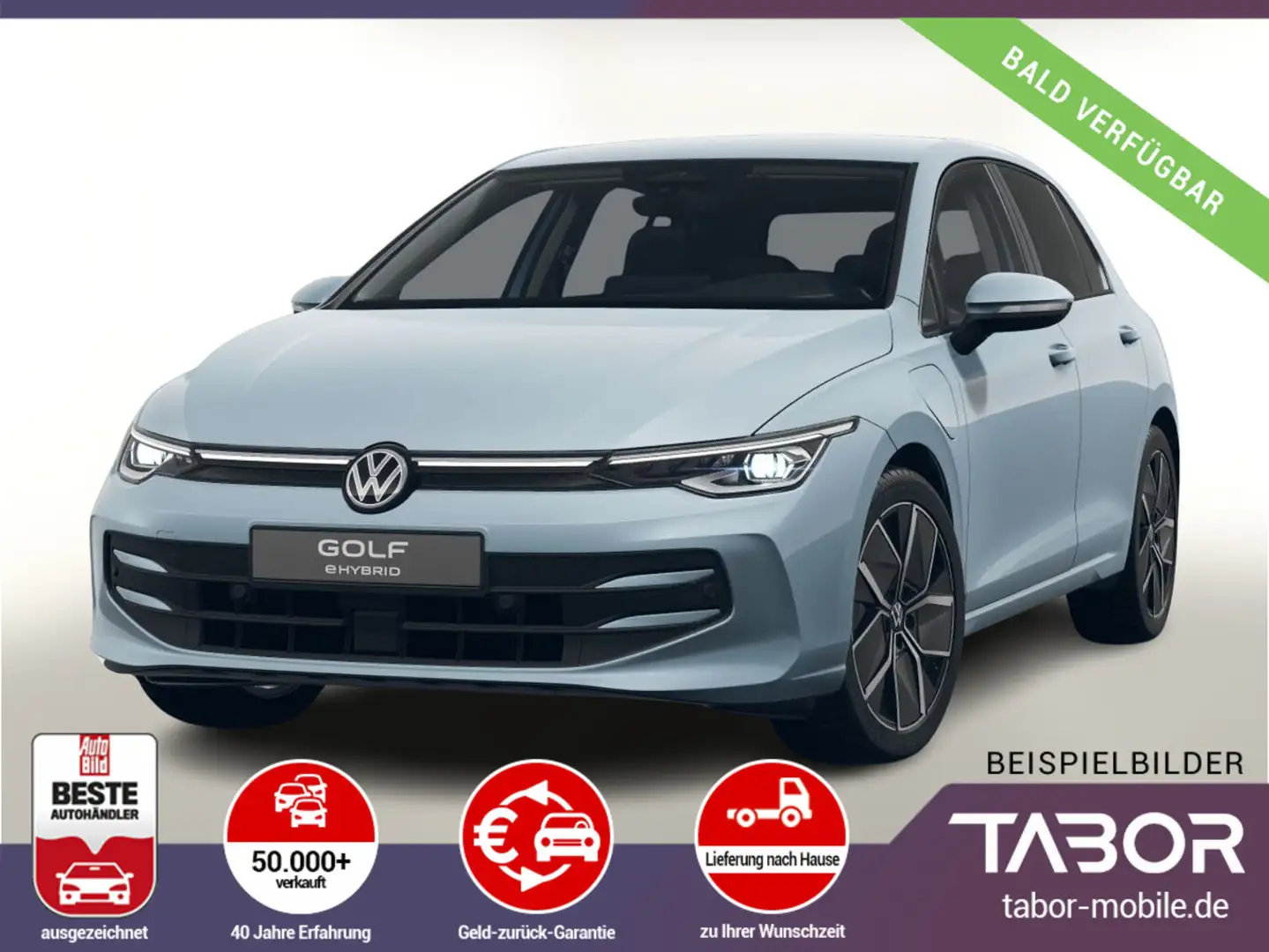Volkswagen Golf 1.5 eHybrid 204 DSG Matrix 18Z Keyl 360Kam Bleu - 1
