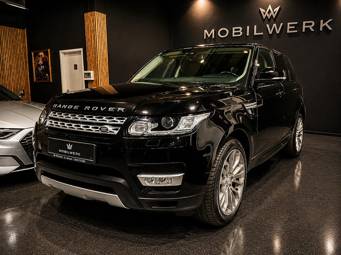 Land Rover Range Rover Sport 3,0 SDV6 HSE Schwarz - 1
