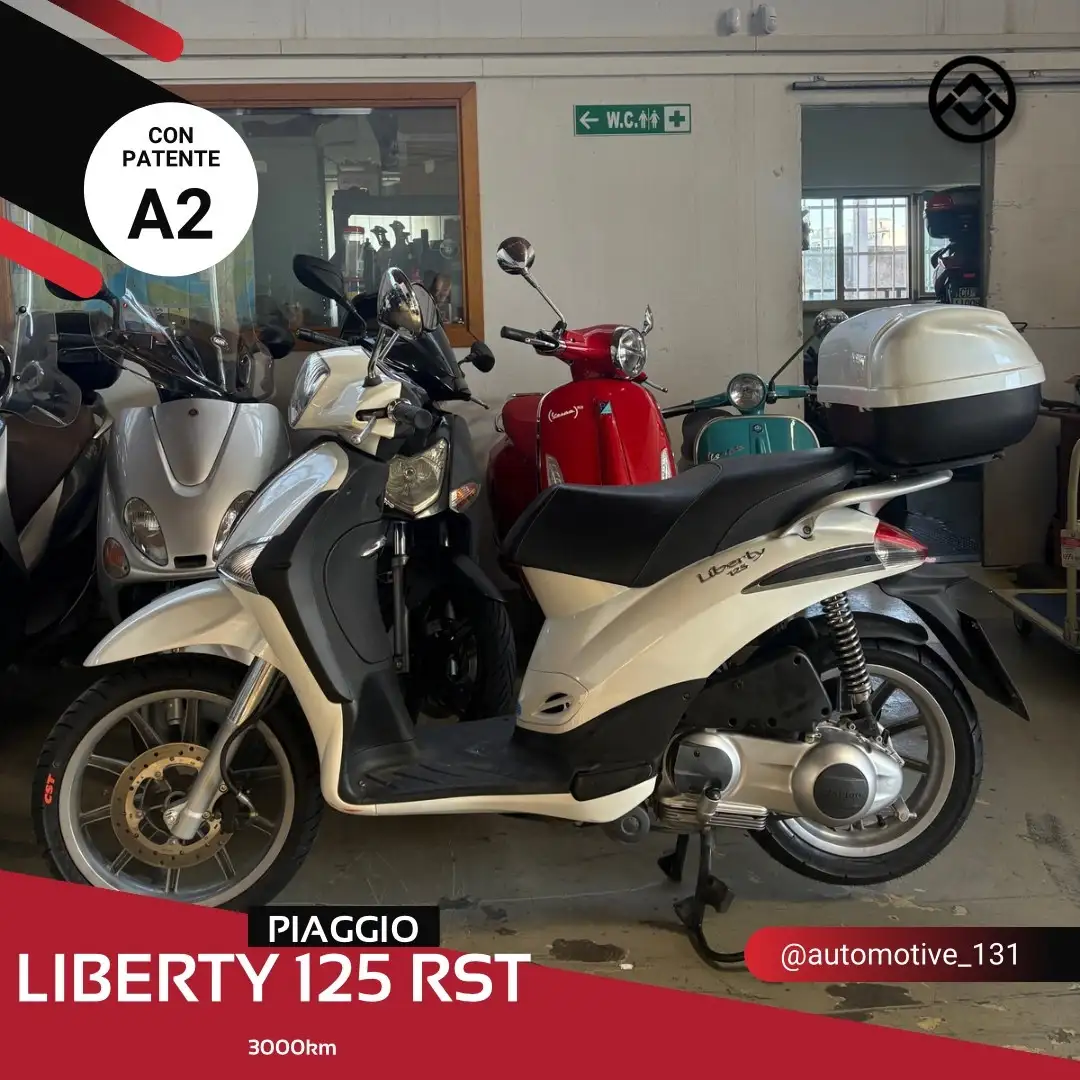 Piaggio Liberty 125 Bianco - 1