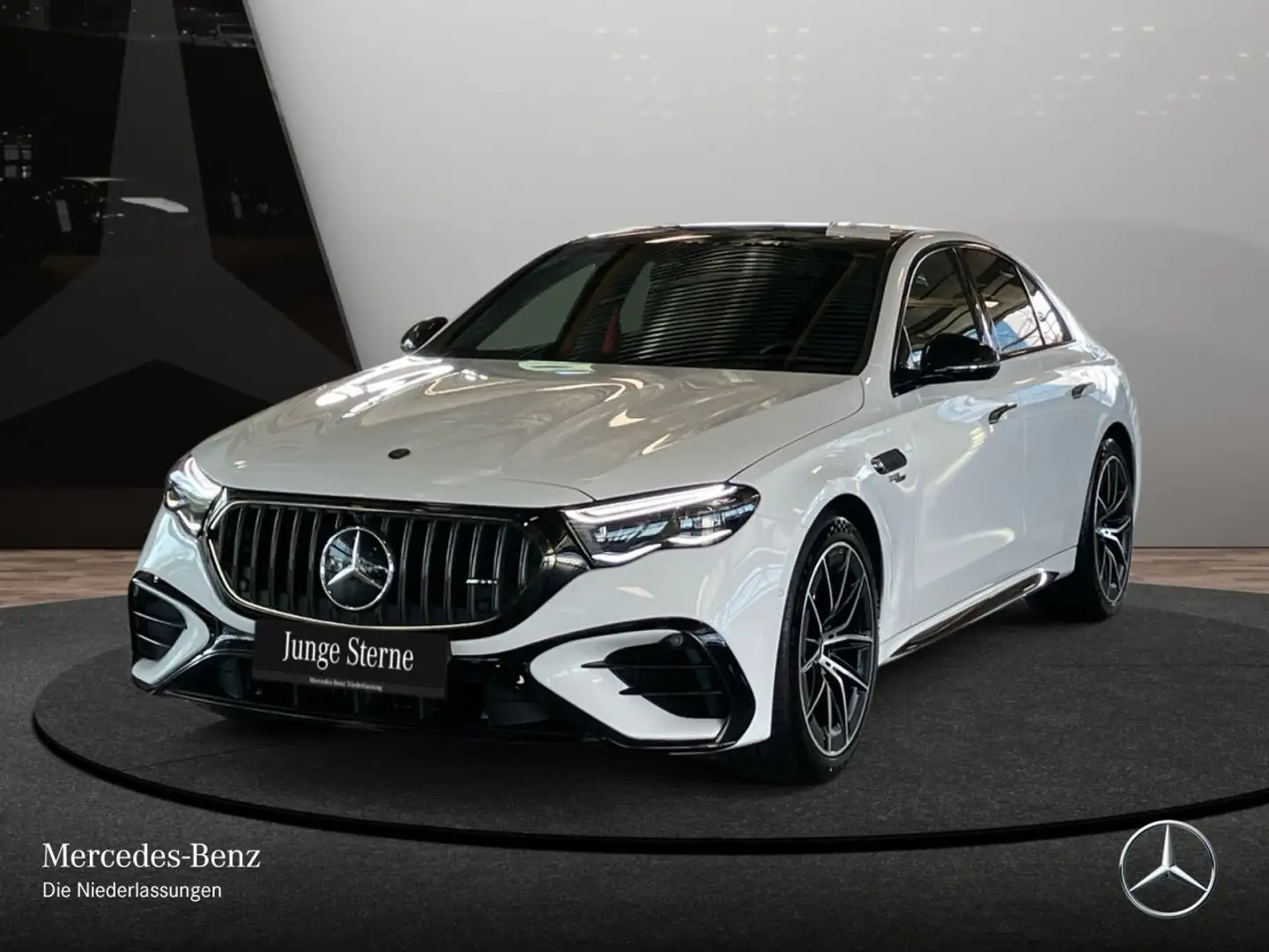 Mercedes-Benz E 53 AMG 4M Hybrid Carbon Fahrass 360° Pano Distr. Weiß - 2
