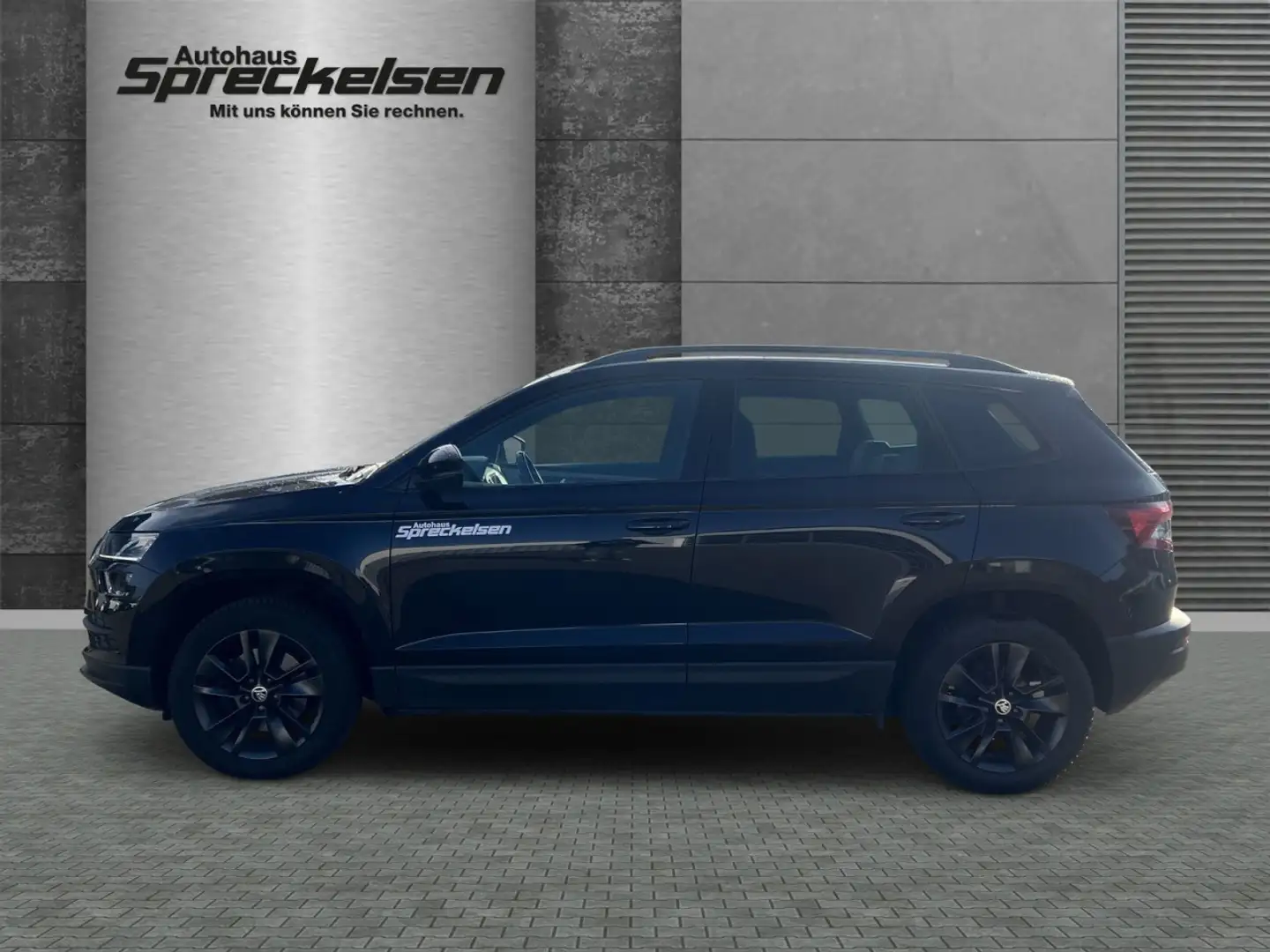 Skoda Karoq 1.6 TDI Style++Vollleder++Navi++ Klima Navi Leder Schwarz - 2