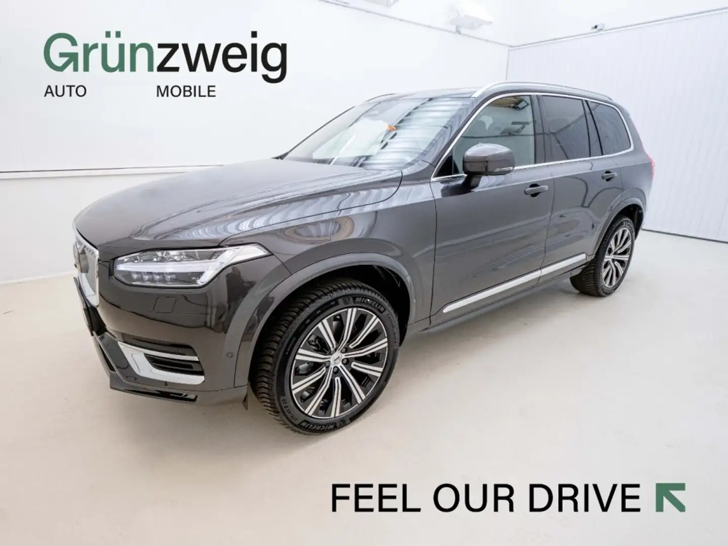 Volvo XC90 Ultimate, B5 AWD Mild Hybrid, Diesel, Bright, 7 Si Gris - 2