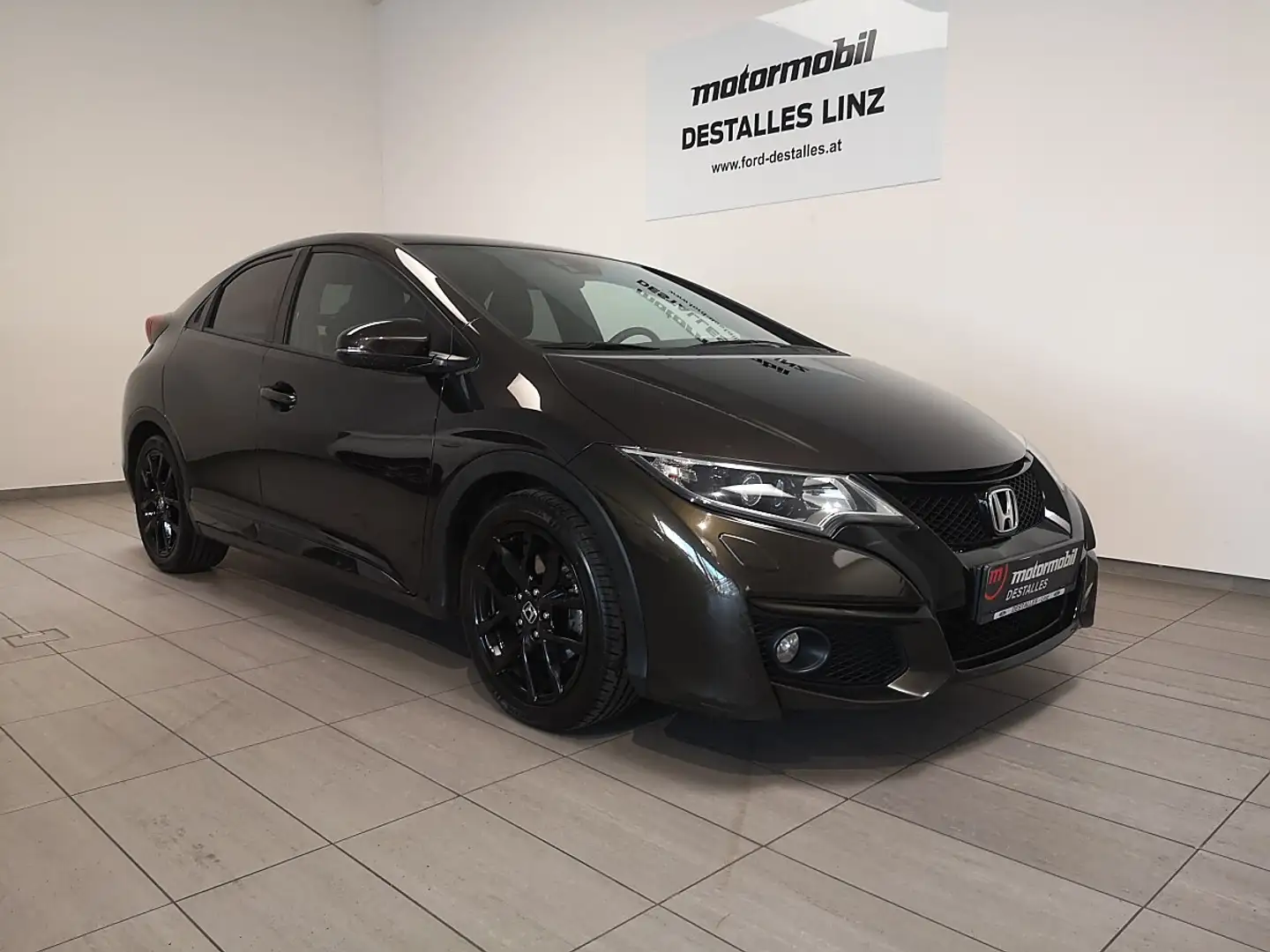 Honda Civic 1,6i-DTEC Sport Edition Braun - 1