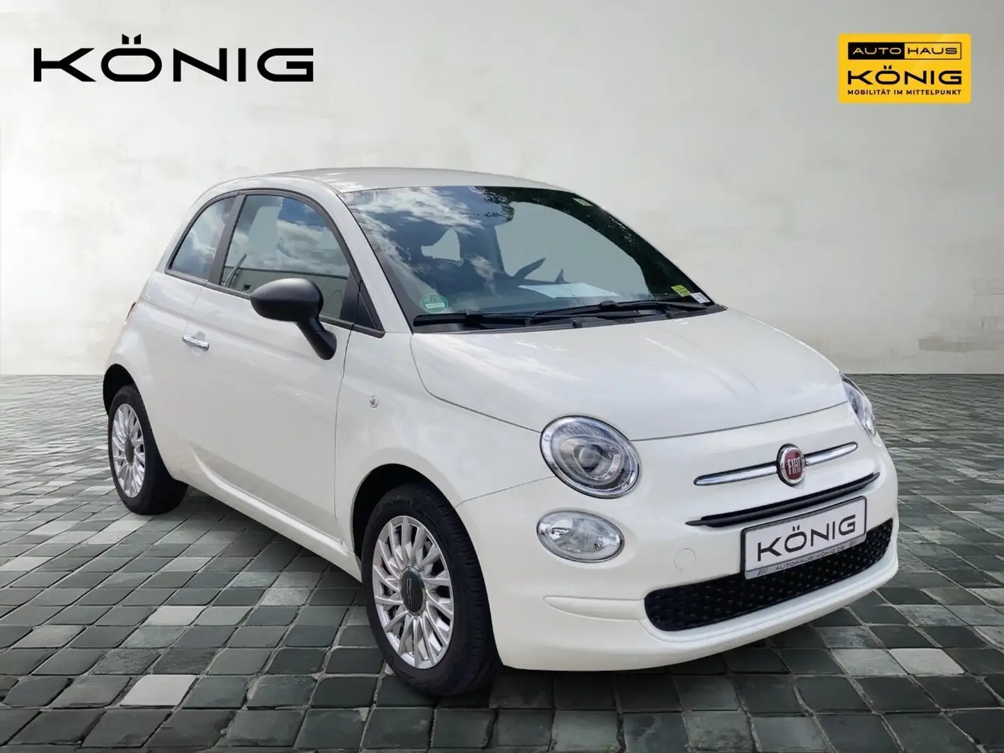 Fiat 500 Hatchback MY23 1.0 GSE Hybrid 51 kW Weiß - 2