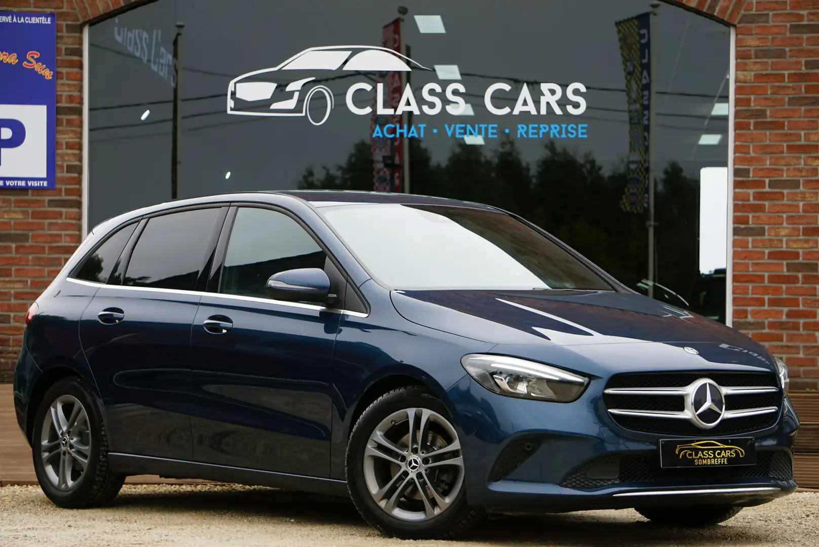 Mercedes-Benz B 180 d Business Bte-AUTO COCKPIT CAMERA PALETTES EU6d Blauw - 2