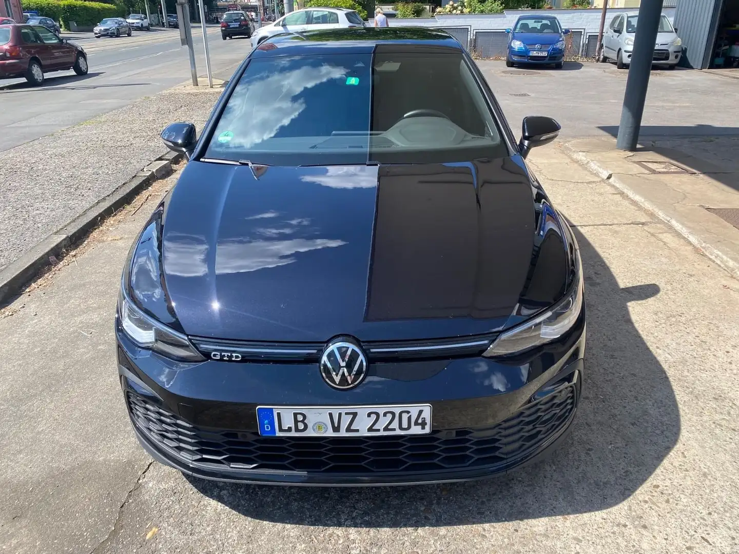 Volkswagen Golf GTD 2.0 tdi GTD 200cv dsg 2023 Black style camera 19" Чорний - 2