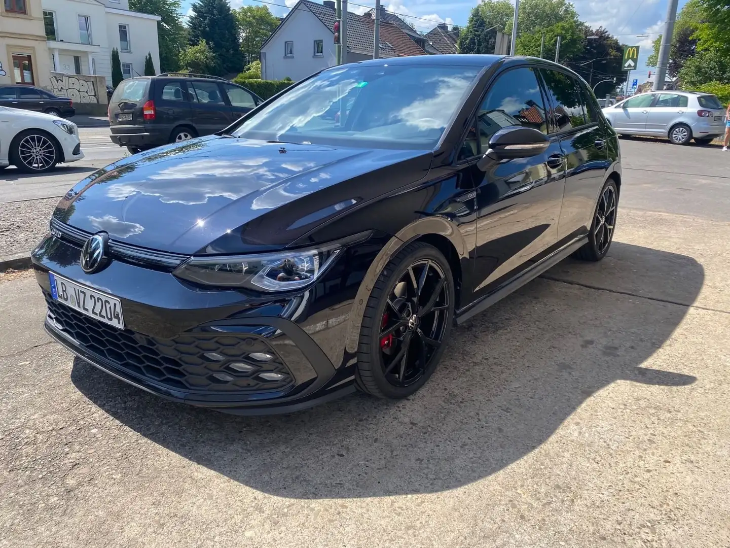 Volkswagen Golf GTD 2.0 tdi GTD 200cv dsg 2023 Black style camera 19" Чорний - 1