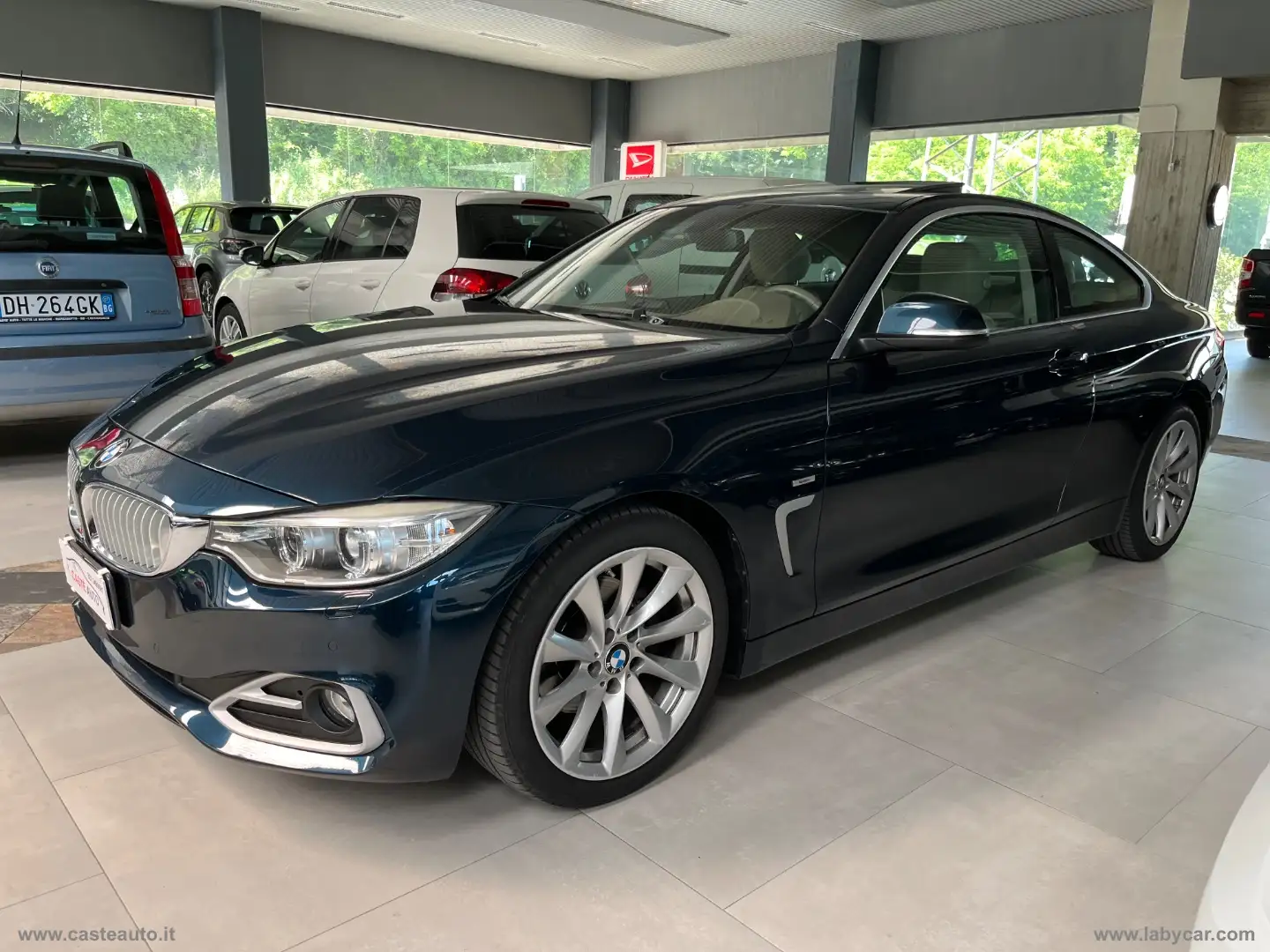 BMW 420 420d Coupé CON TETTO APRIBILE Blau - 1