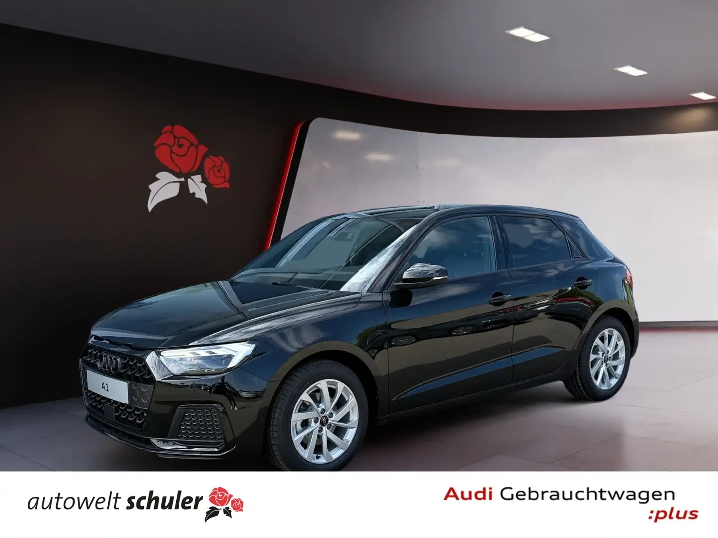Audi A1 Sportback 30 1.0 TFSI S-tronic advanced RFK Navi Schwarz - 1