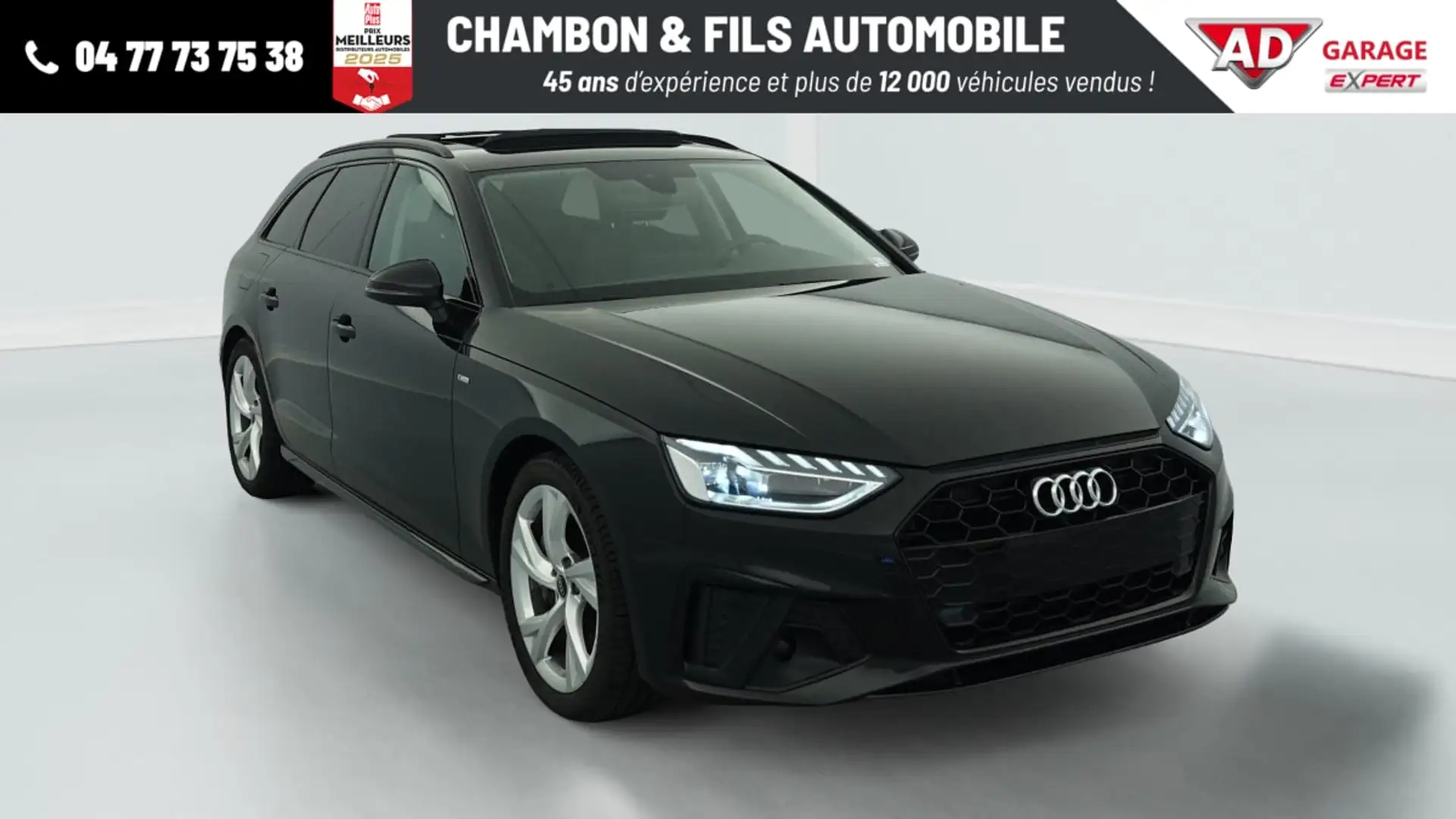 Audi A4 40 TDI 204 S tronic 7 BUSINESS EXECUTIVE Noir - 1