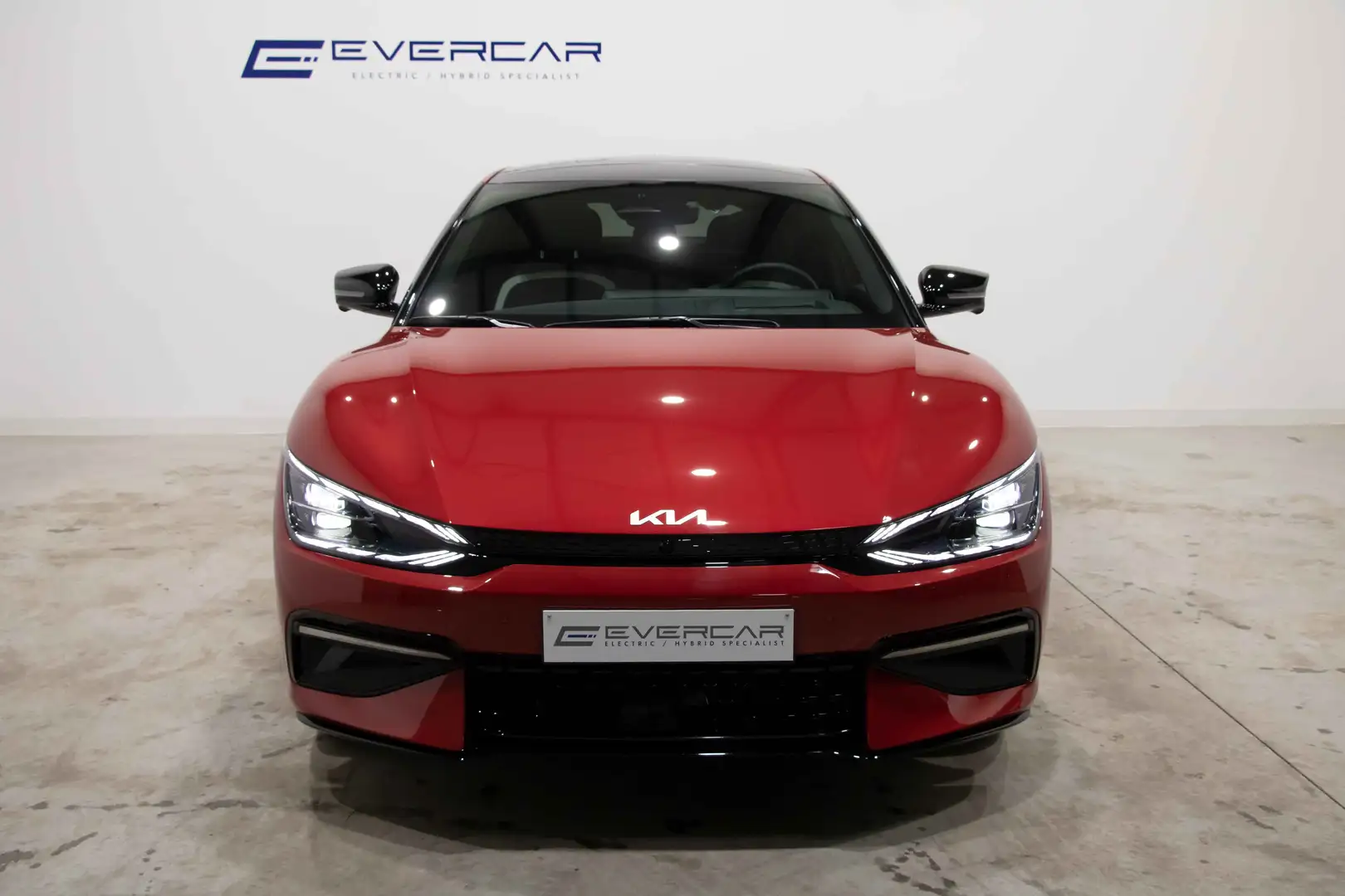 Kia EV6 77.4 kWh AWD GT Line **HEADUP*20"*MERIDIAN** Rood - 2