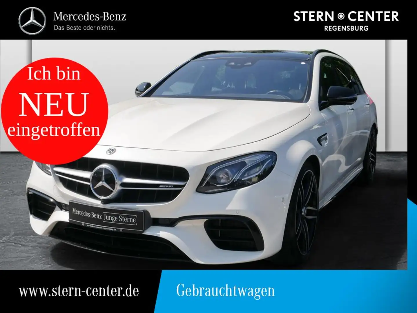 Mercedes-Benz E 63 AMG s 4M+T+STANDHEIZUNG+DISTRONIC+PerfAGA++ Weiß - 1