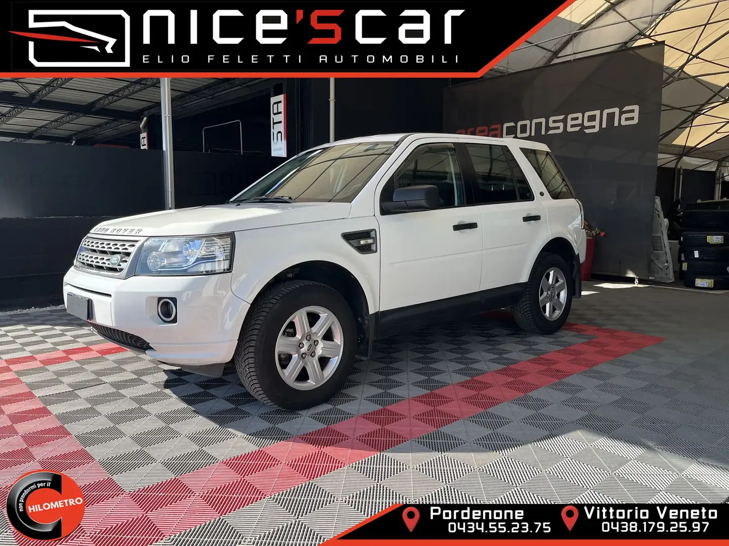 Land Rover Freelander Freelander 2.2 TD4 S.W. HSE Blanc - 1