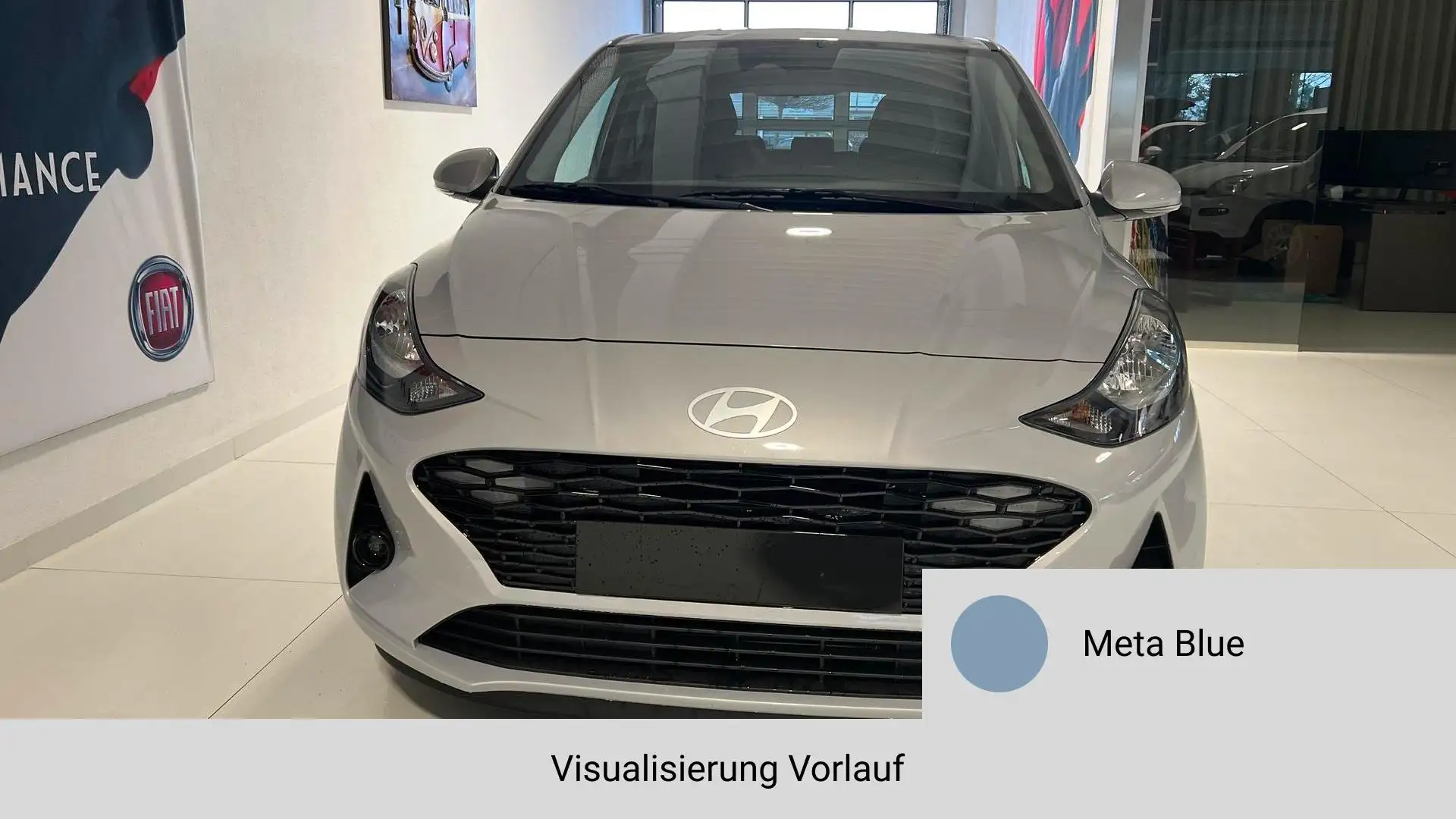 Hyundai i10 GO+ 1.2 MT 58 kW (79 PS) Klimaautomatik, Naviga... Blau - 2