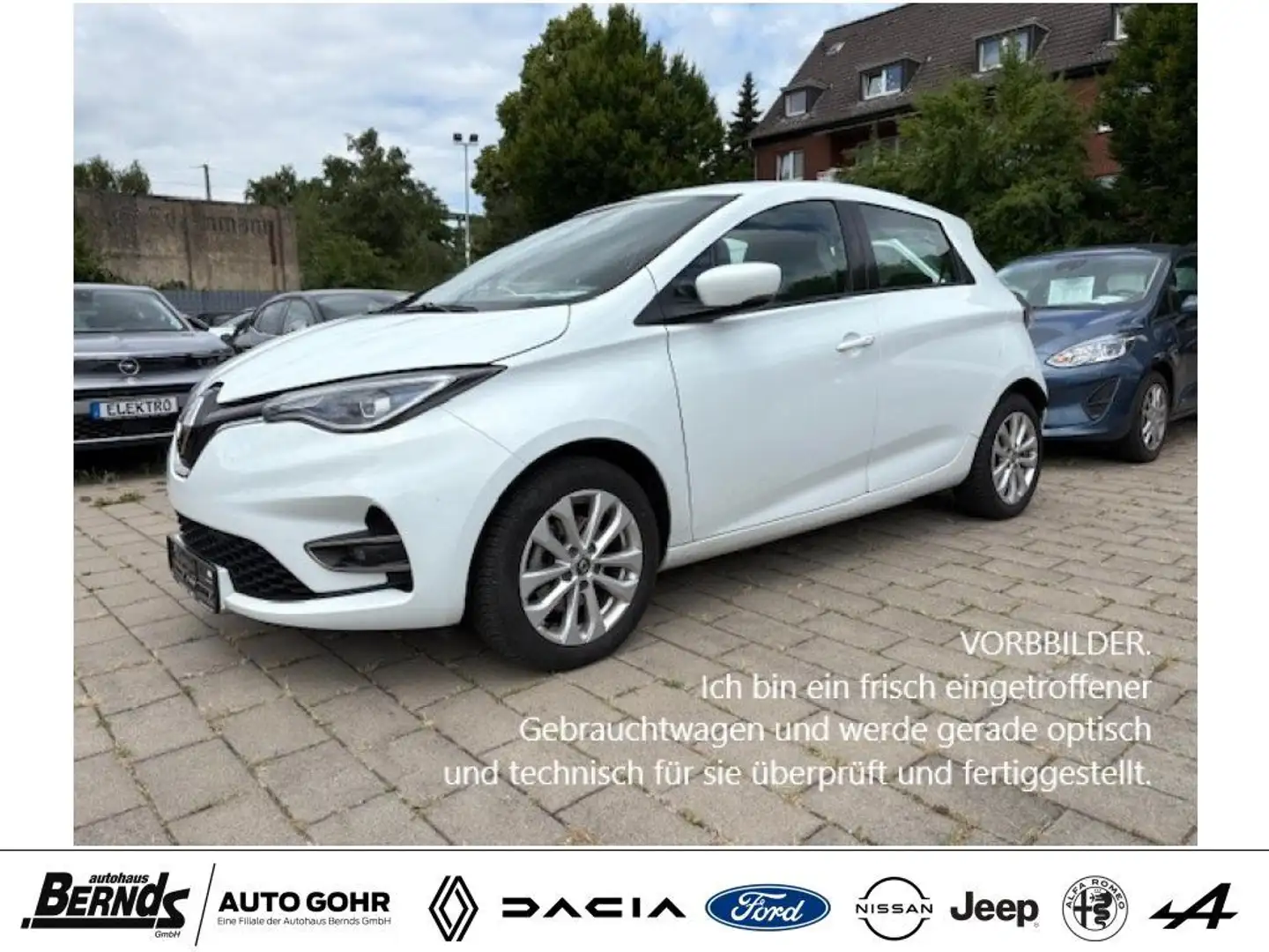 Renault ZOE (mit Batterie) Z.E. 50 EXPERIENCE Weiß - 1
