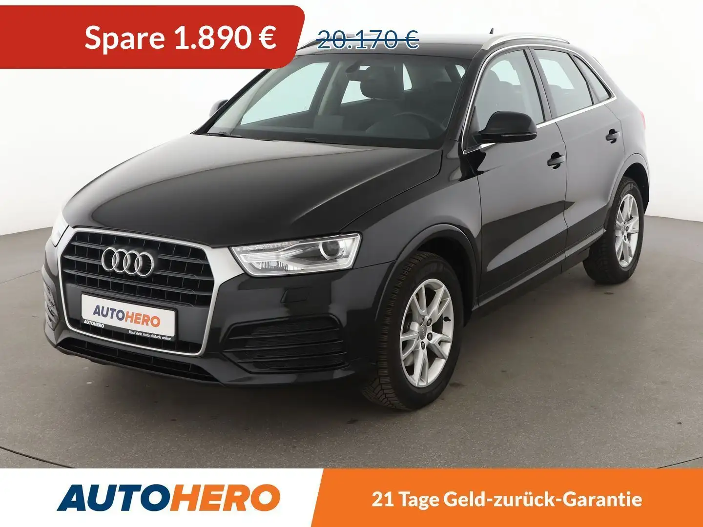 Audi Q3 2.0 TDI Sport*NAVI*TEMPO*BI-XENON*PDC*SHZ* Schwarz - 1