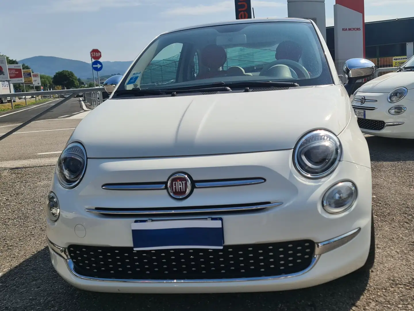 Fiat 500 500 1.2 Lounge 69cv Serie Spec. Slunga numerata Bianco - 2
