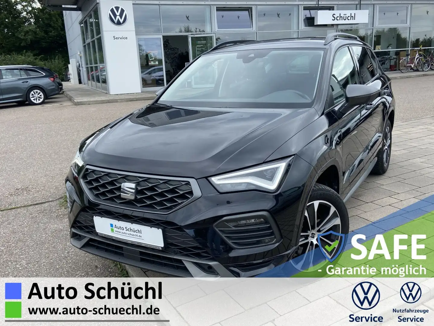 SEAT Ateca 2.0 TDI DSG FR-Line NAVI-PRO+LED+FULL-LINK Schwarz - 1
