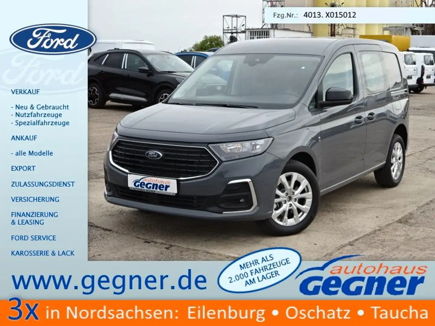 Ford Transit Connect L1 Limited AT Stndhzg AHK 2xSTür Gris - 1