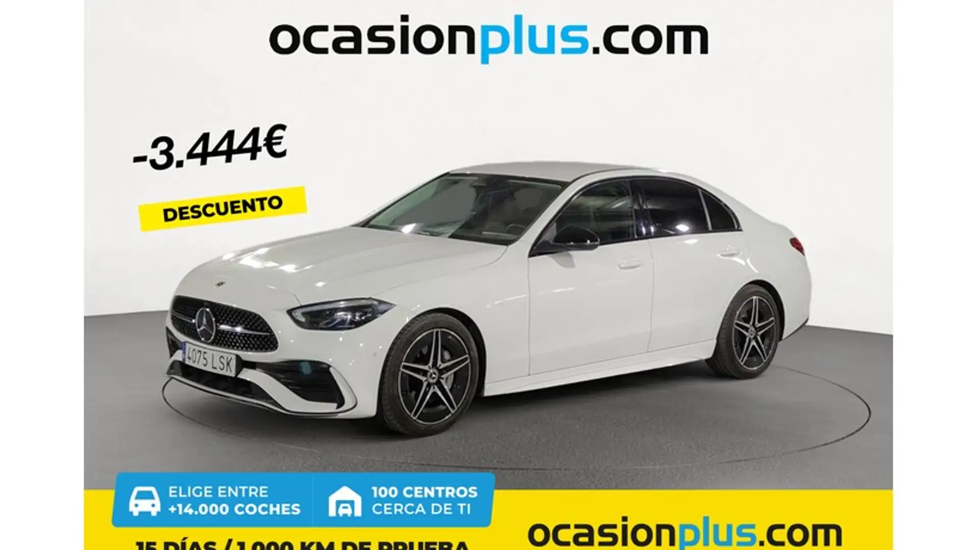 Mercedes-Benz C 220 220d 9G-Tronic Blanc - 1