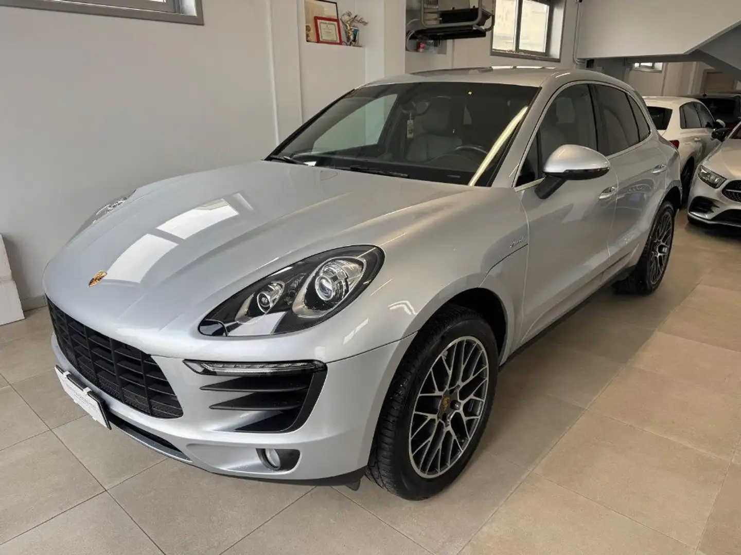 Porsche Macan 3.0 S Diesel Grigio - 1