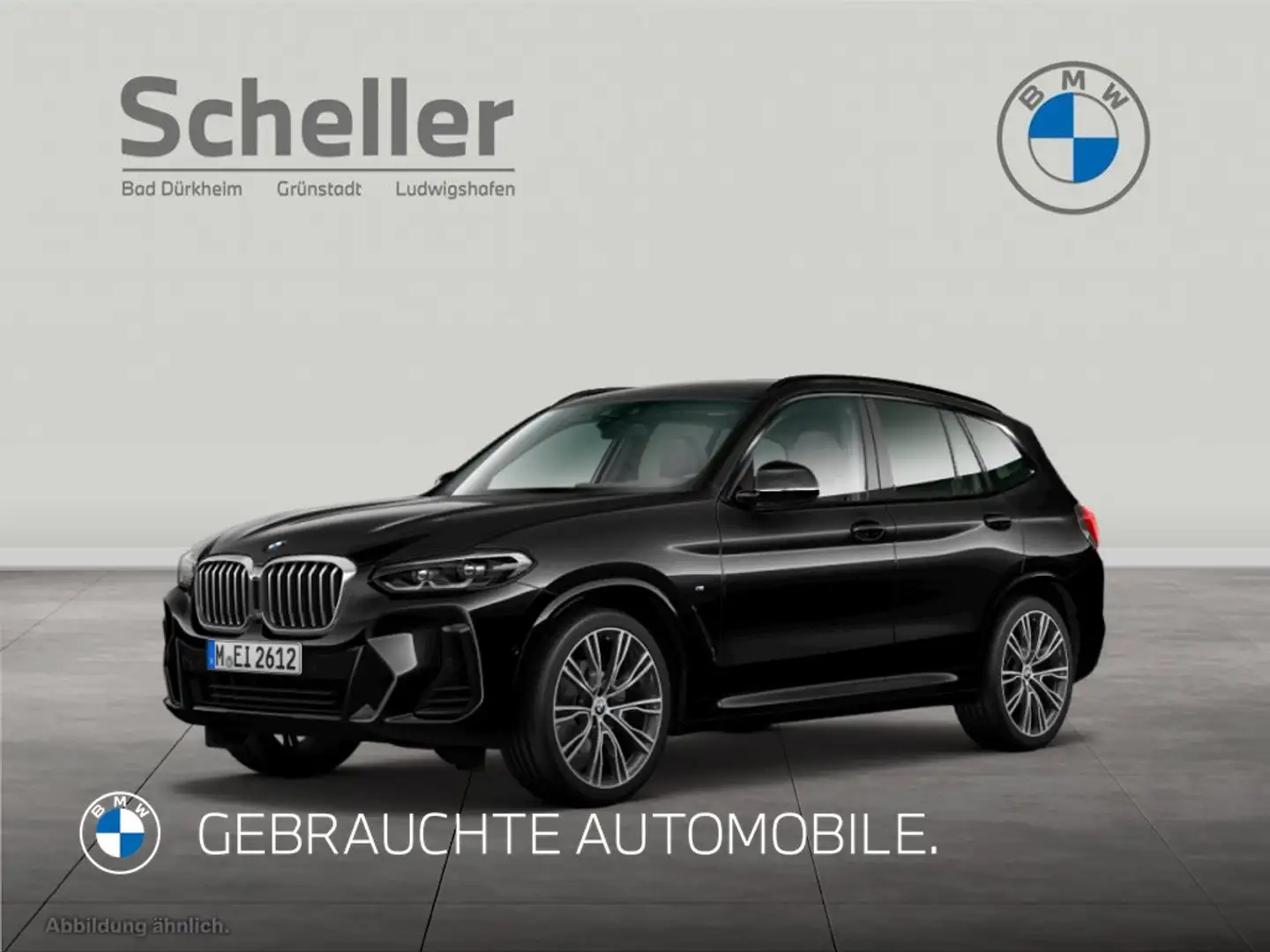 BMW X3 xDrive30i M Sportpaket DAB LED WLAN RFK Shz Schwarz - 1