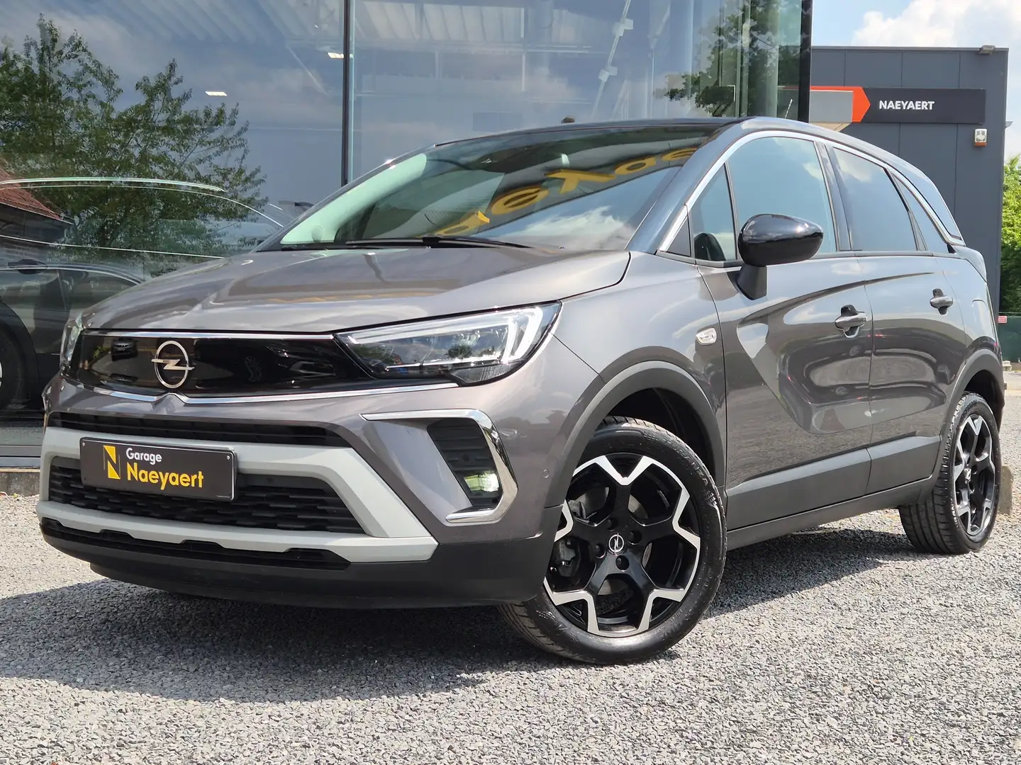 Opel Crossland Crossland 1.2 Elegance * VERW. STUUR+ZETELS,CAMERA Gris - 2