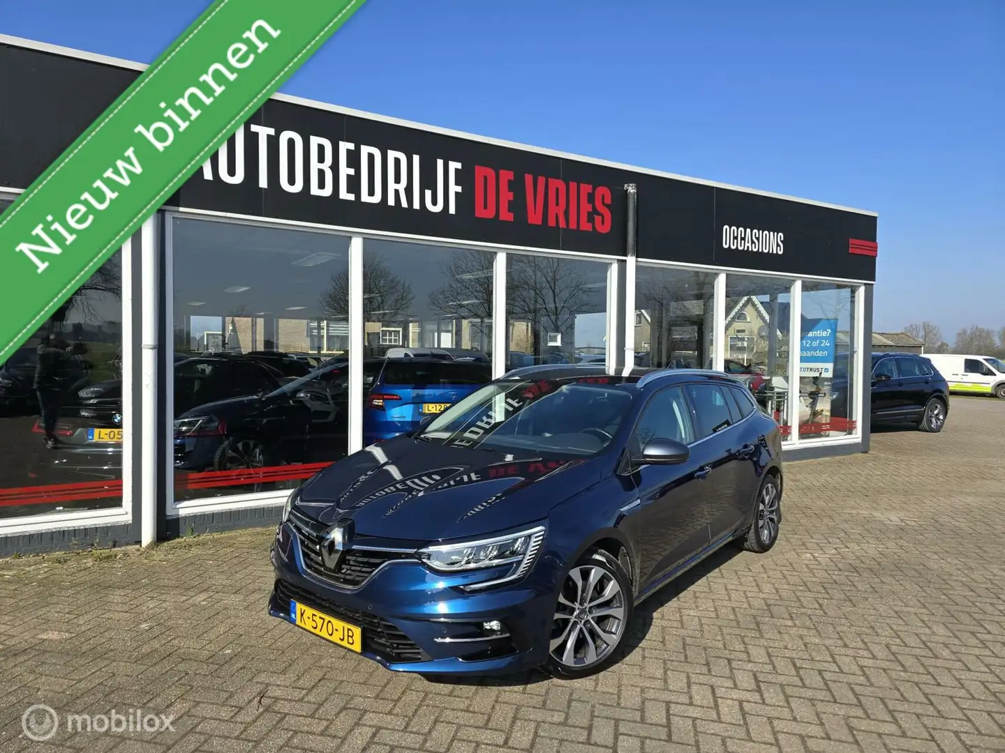Renault Megane Estate 1.3 TCe Bsns Edition One Full Options Blauw - 1