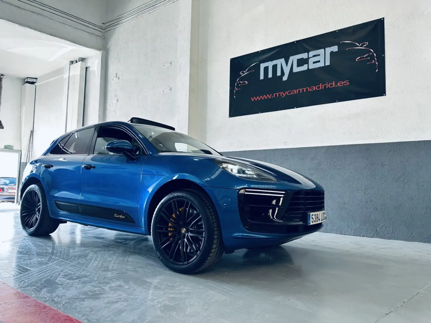 Porsche Macan Turbo Aut. Azul - 1