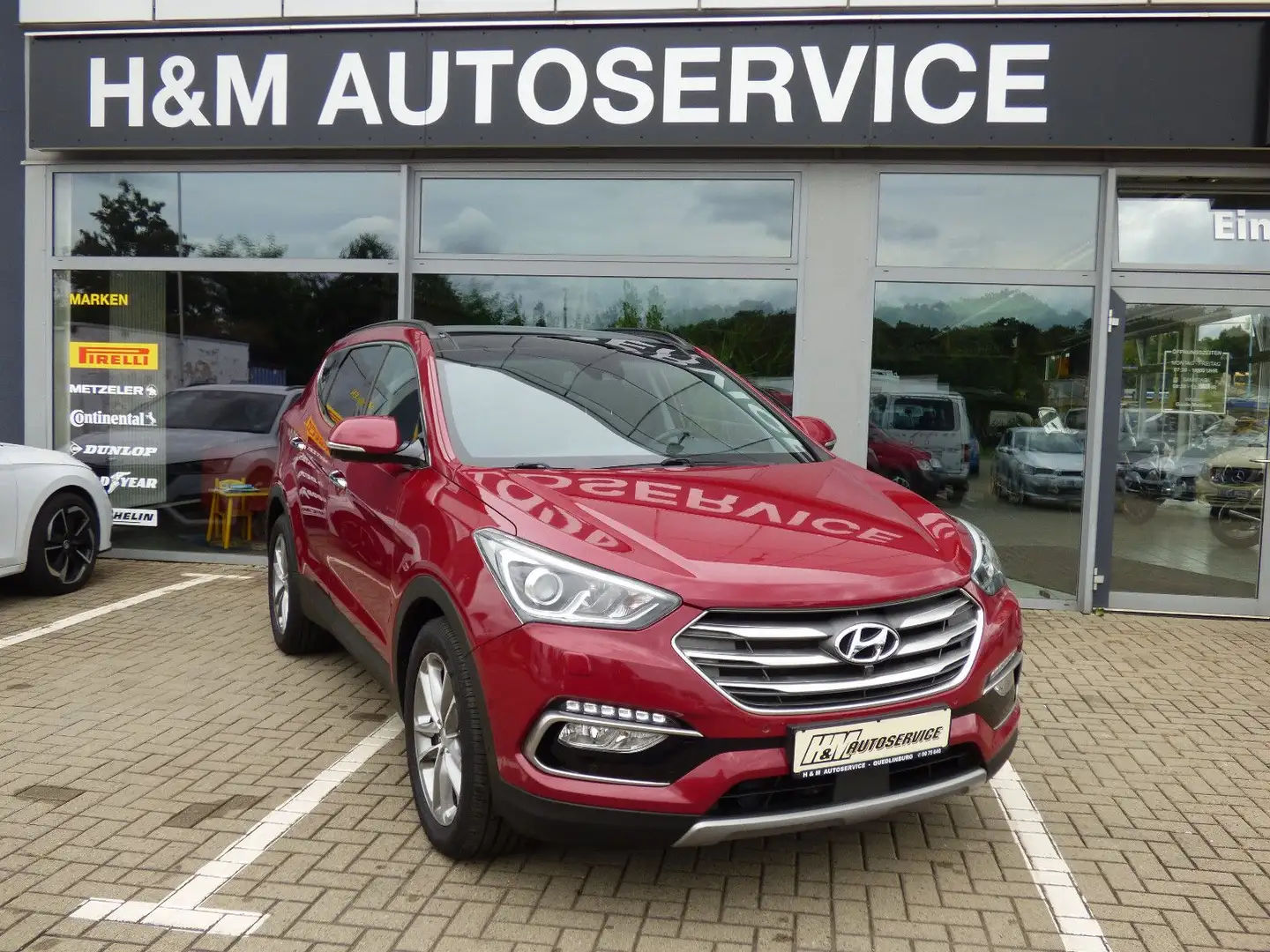 Hyundai SANTA FE blue Premium 4WD - 2