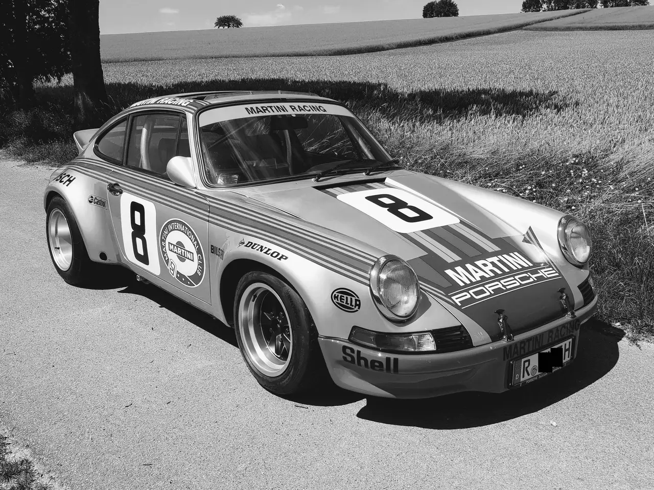 Porsche 911 2.8 RSR Martini Replika 3.2 mit H-Zulassung Tausch GT3GTS, foto 4