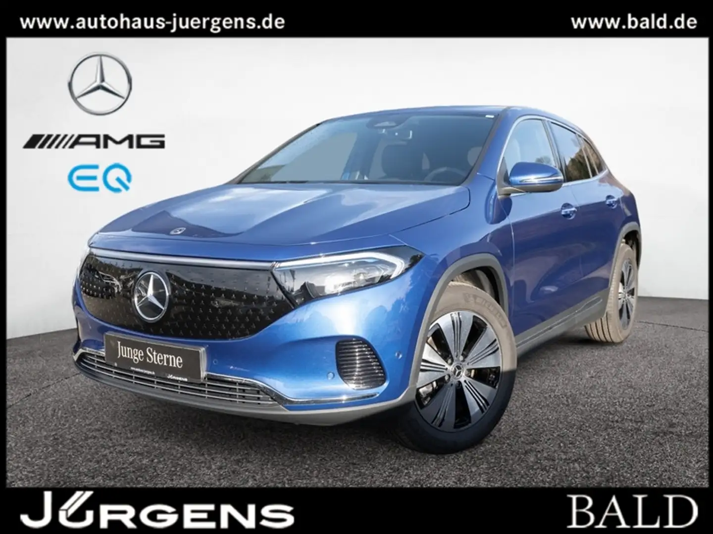 Mercedes-Benz EQA 250 + Progressive/LED/Cam/Memo/Totw/Winter/18 Blau - 1
