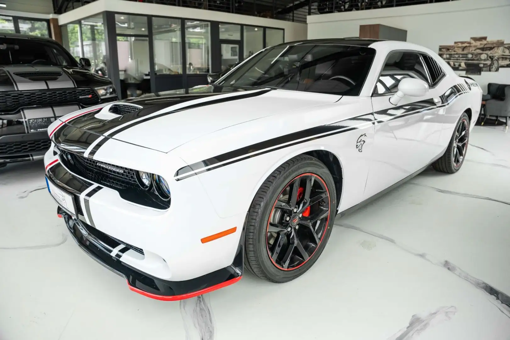 Dodge Challenger 5,7 R/T HEMI NAV ALPINE KAMERA LED Weiß - 1