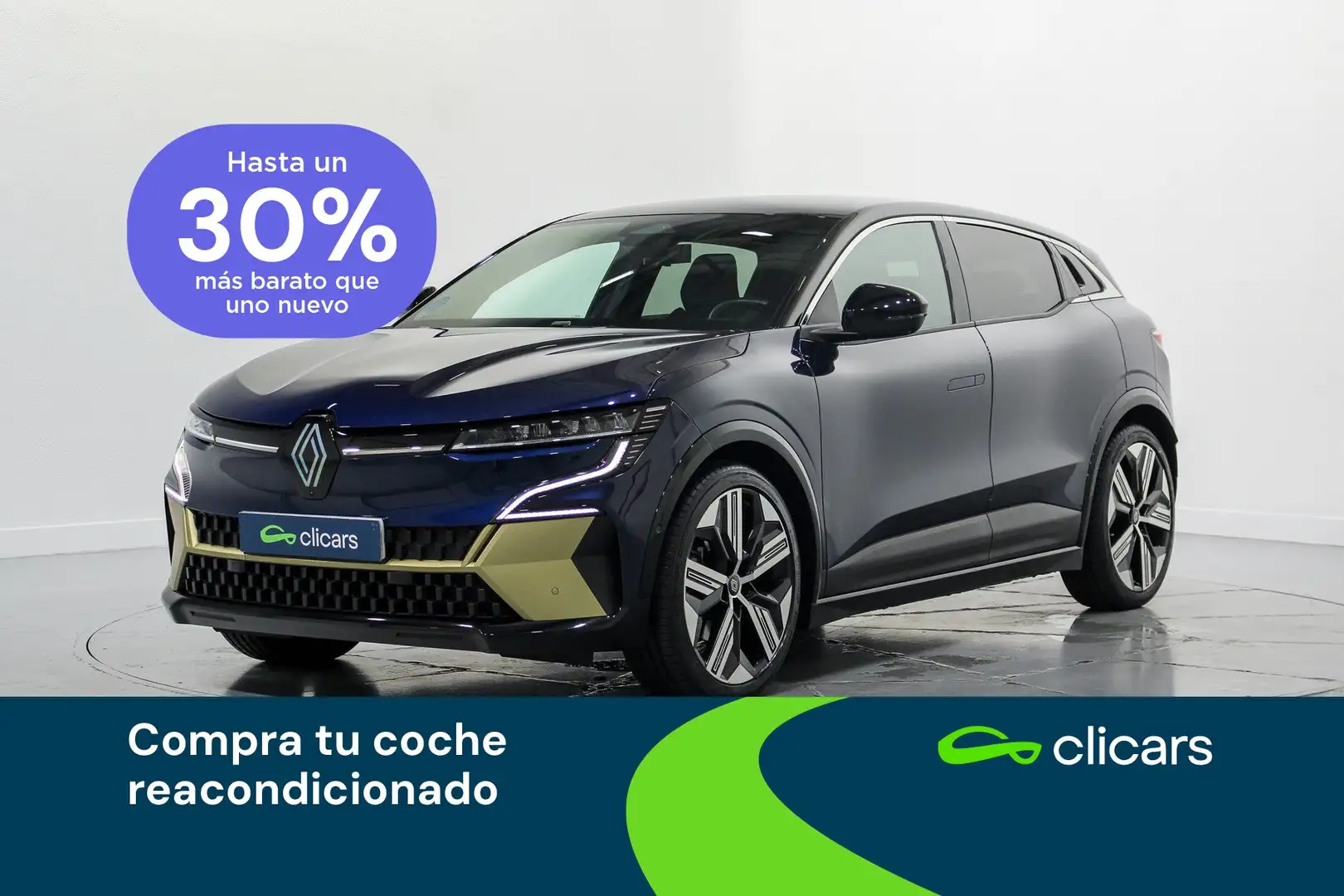 Renault Megane E-Tech Iconic Autonomía Confort AC22 EV60 160kW Azul - 1